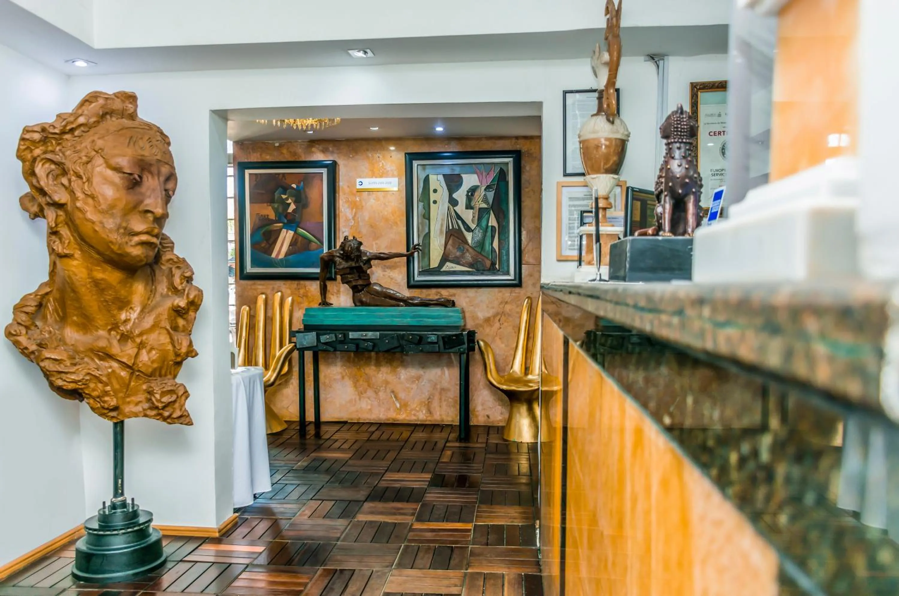 Lobby or reception in European Life Style Executive Suites