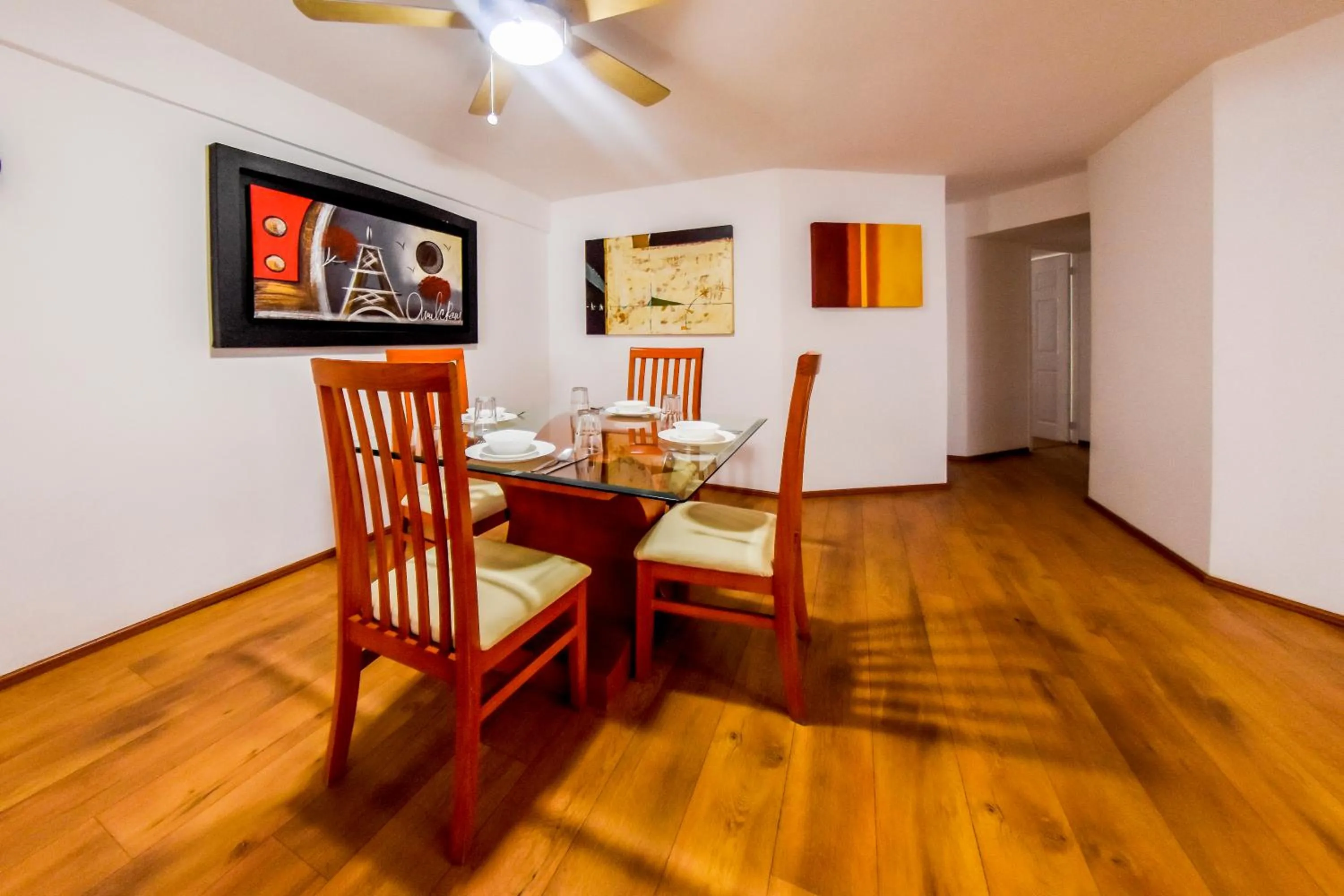 Dining area in European Life Style Executive Suites