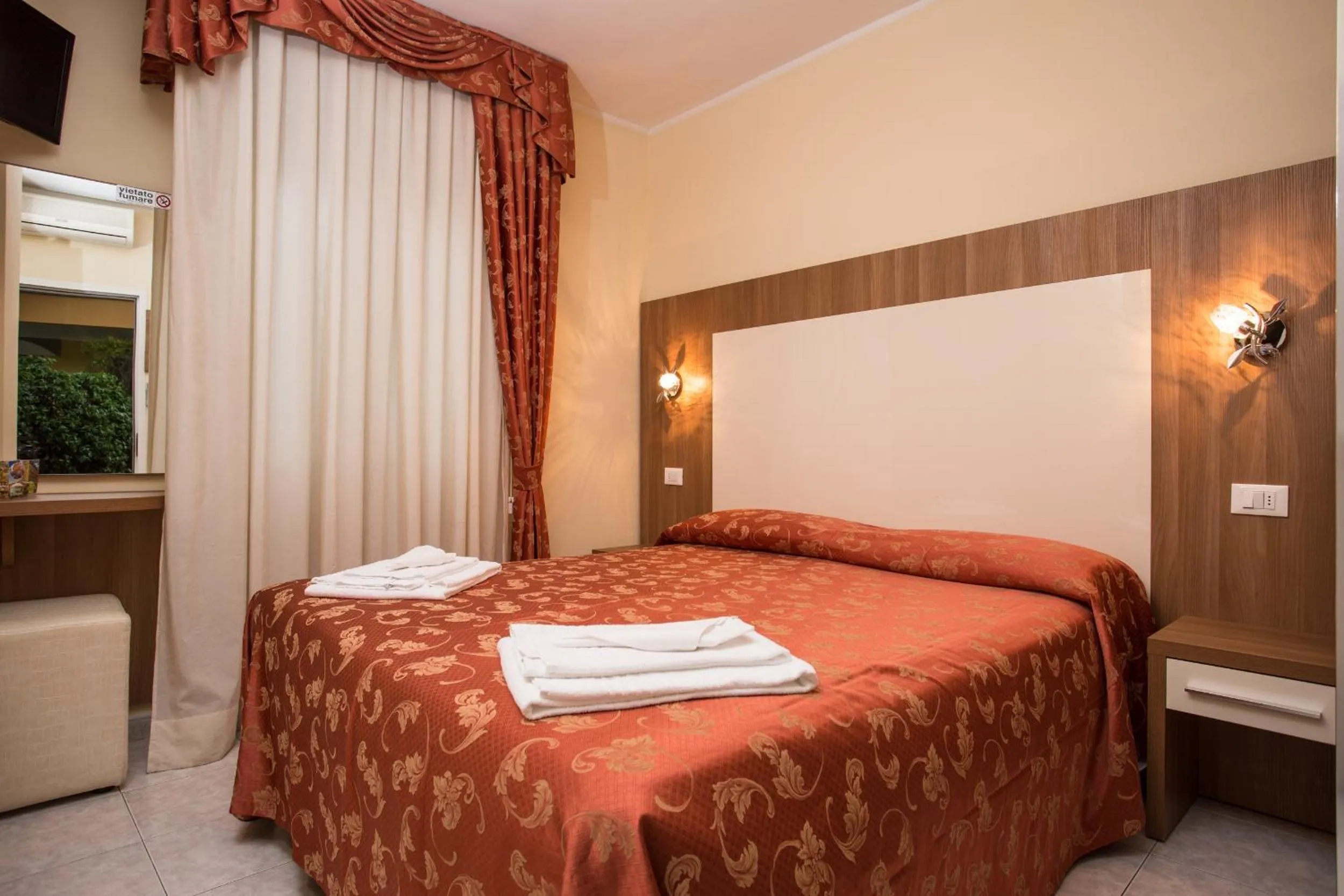 Bedroom, Bed in Albergo Ristorante Pozzi