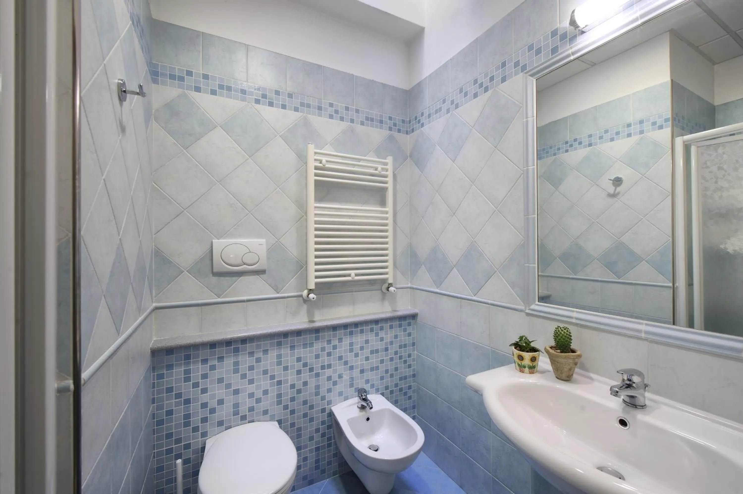 Bathroom in Albergo Ristorante Pozzi