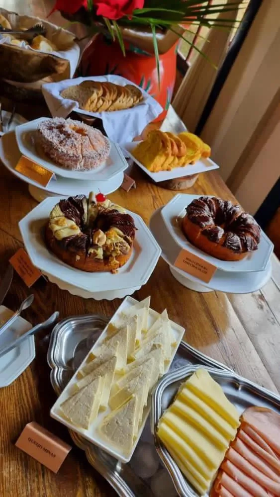 Breakfast in Pousada Candonga da Serra