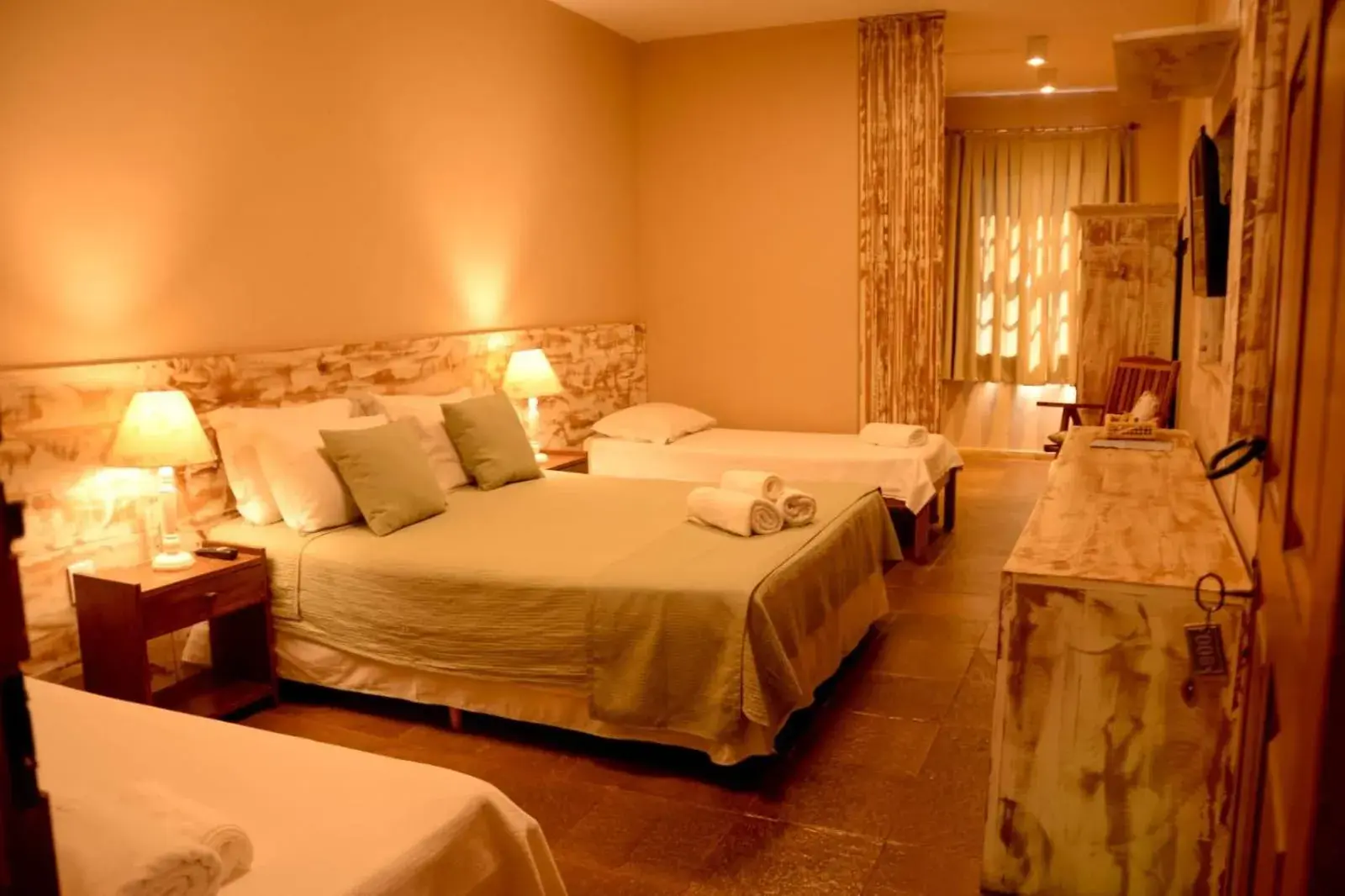 Superior Quadruple Room in Pousada Candonga da Serra Superior Quadruple Room in Pousada Candonga da Serra