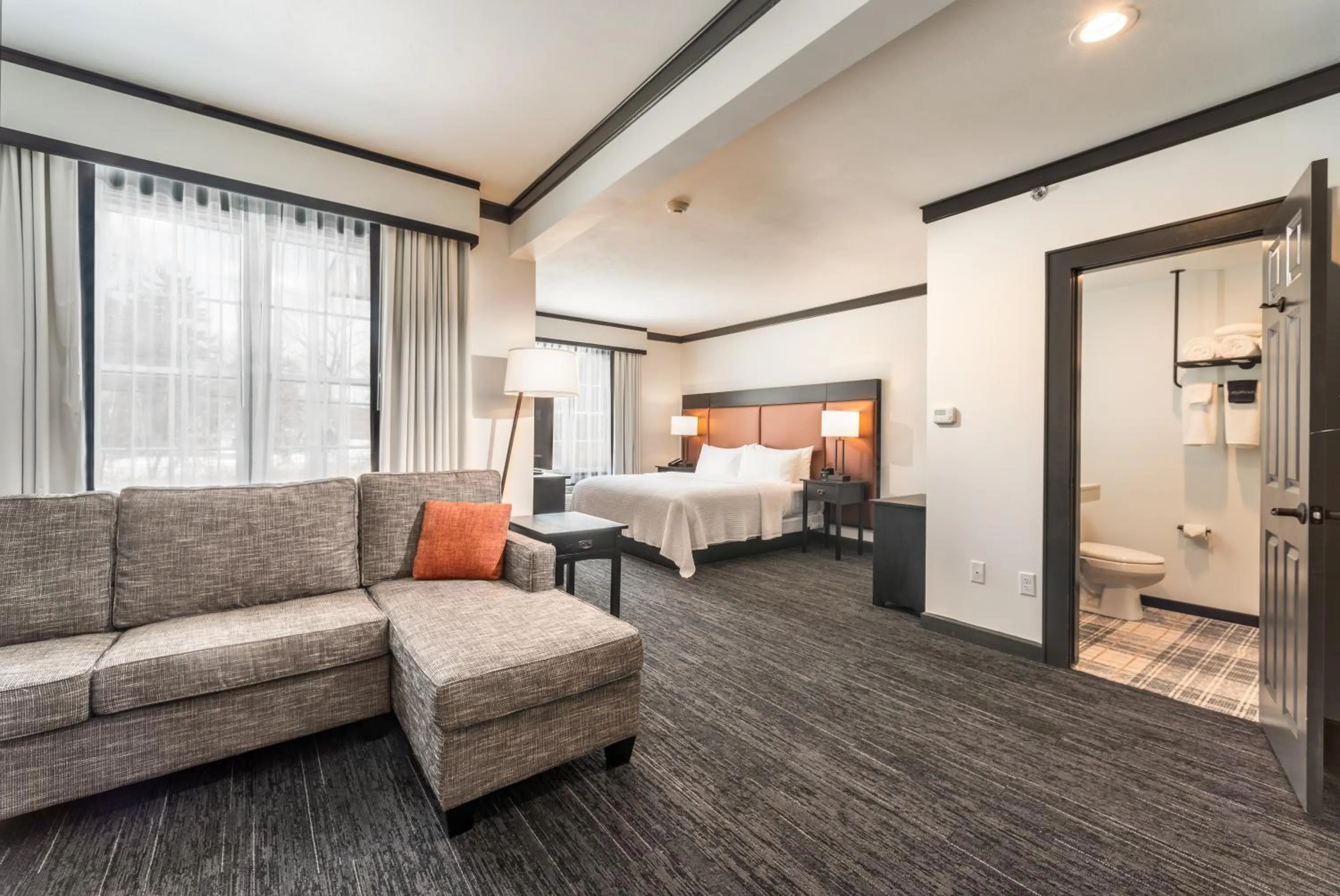 Bathroom, Bed in The Craftsman Inn & Suites