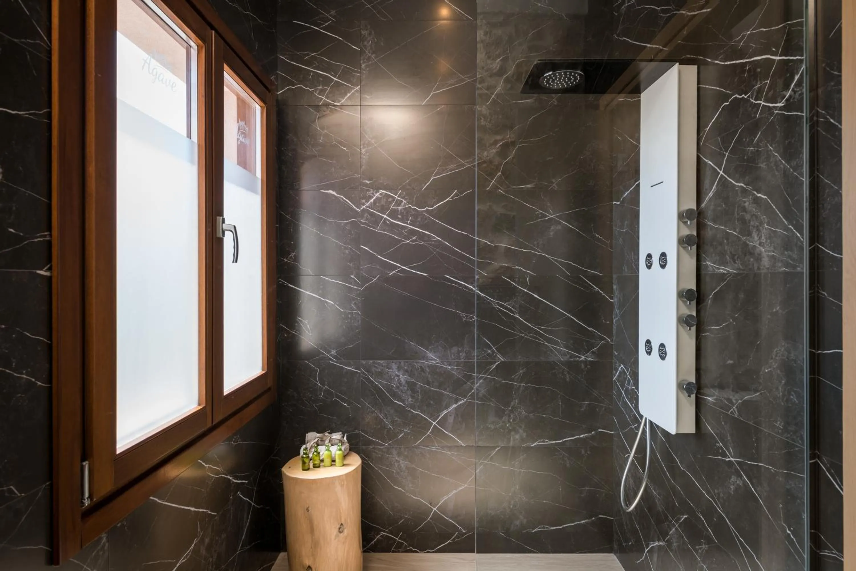 Shower in Agave Suites