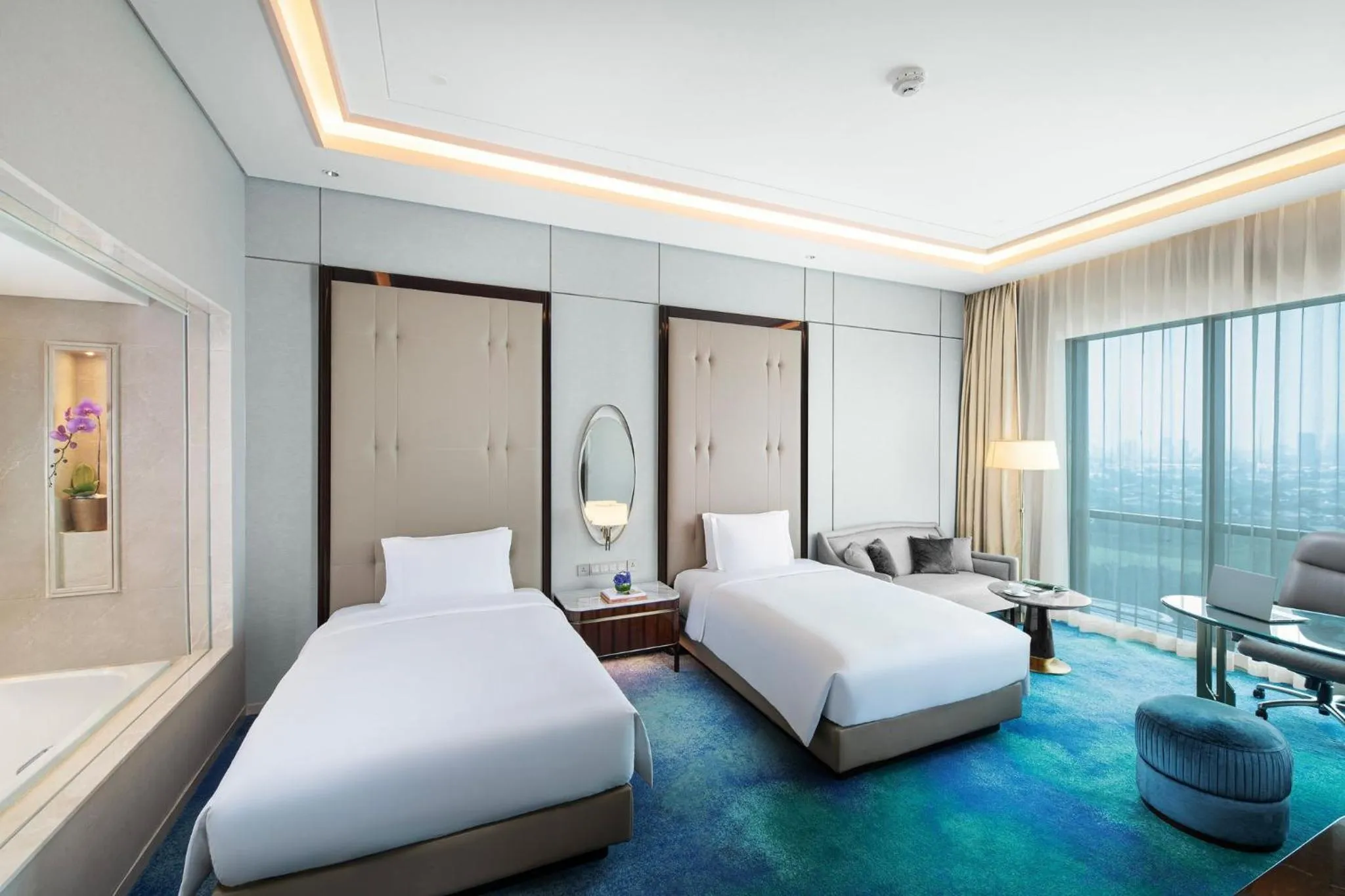 Photo of the whole room, Bed in InterContinental Hotels Jakarta Pondok Indah by IHG