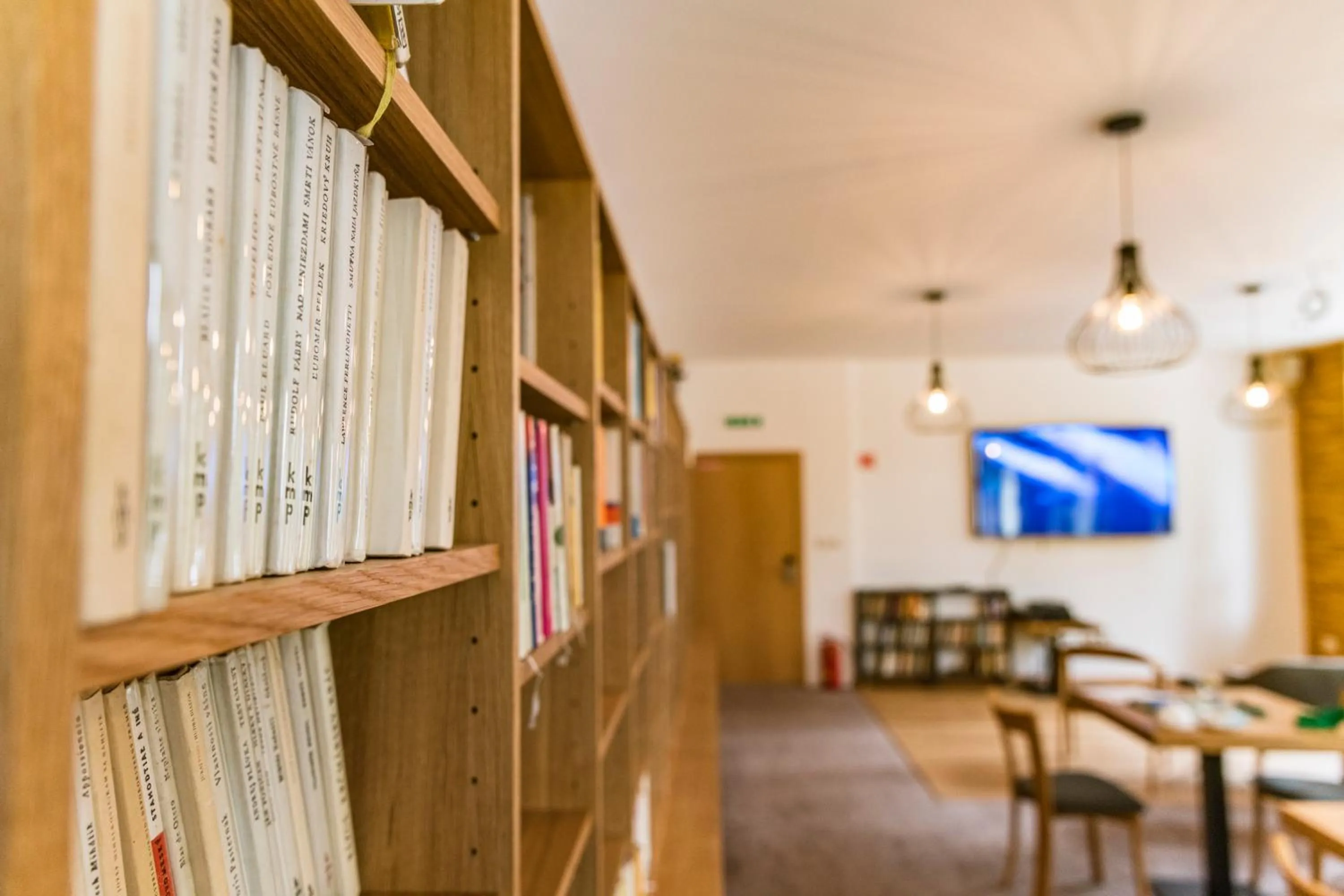 Communal lounge/ TV room in Hotel Jasná