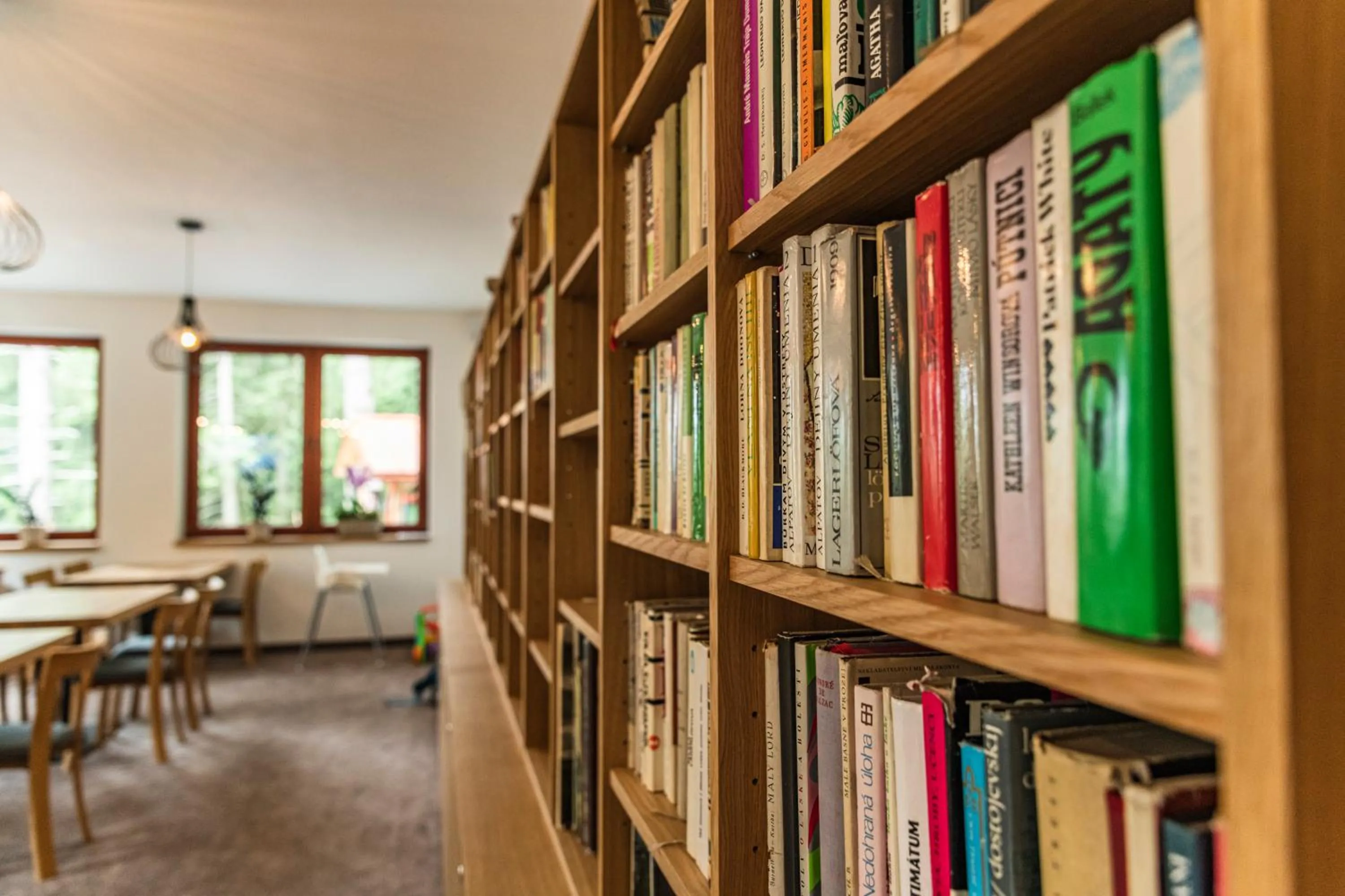Communal lounge/ TV room in Hotel Jasná
