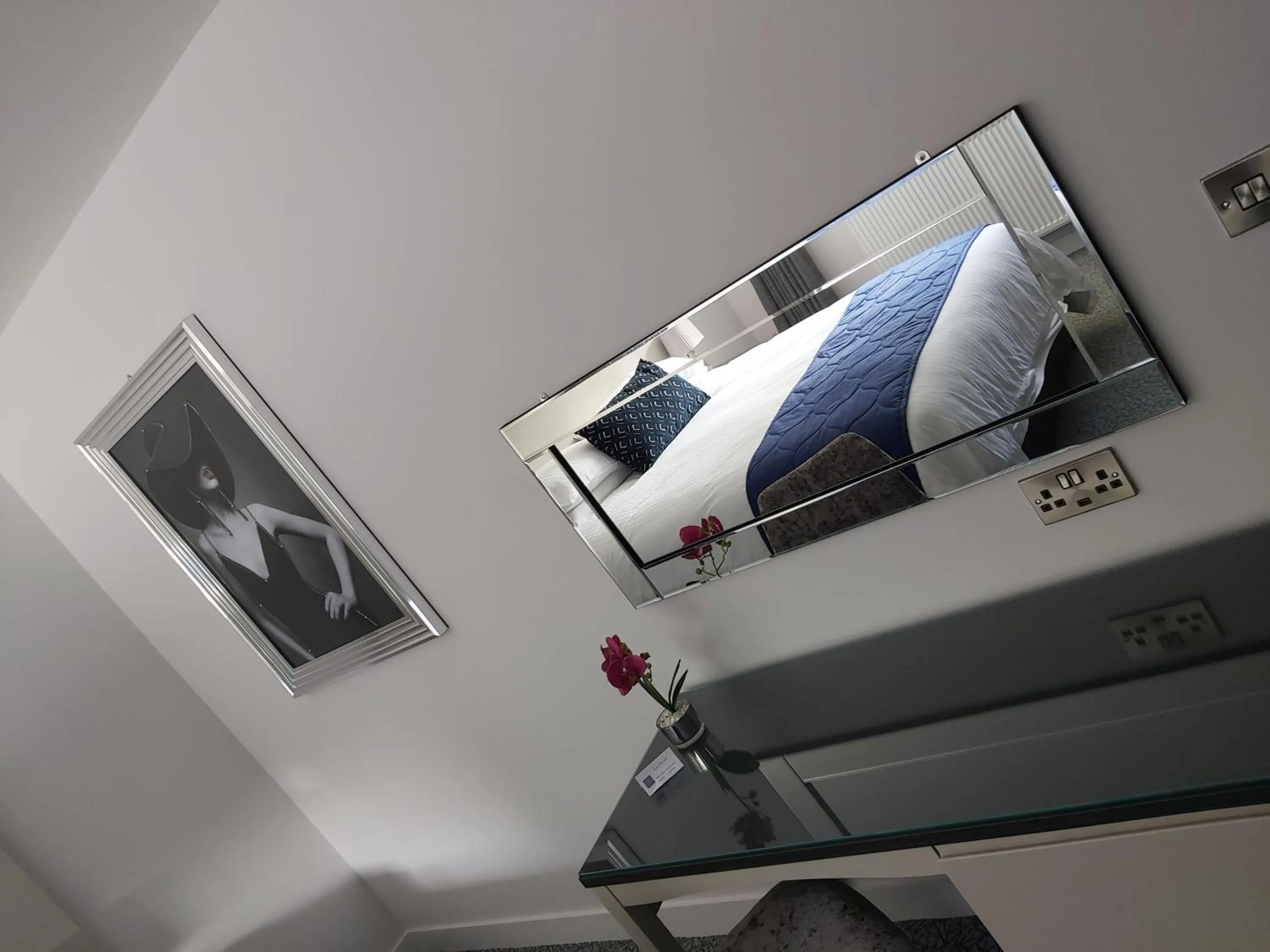 Bed in Dean Park Hotel