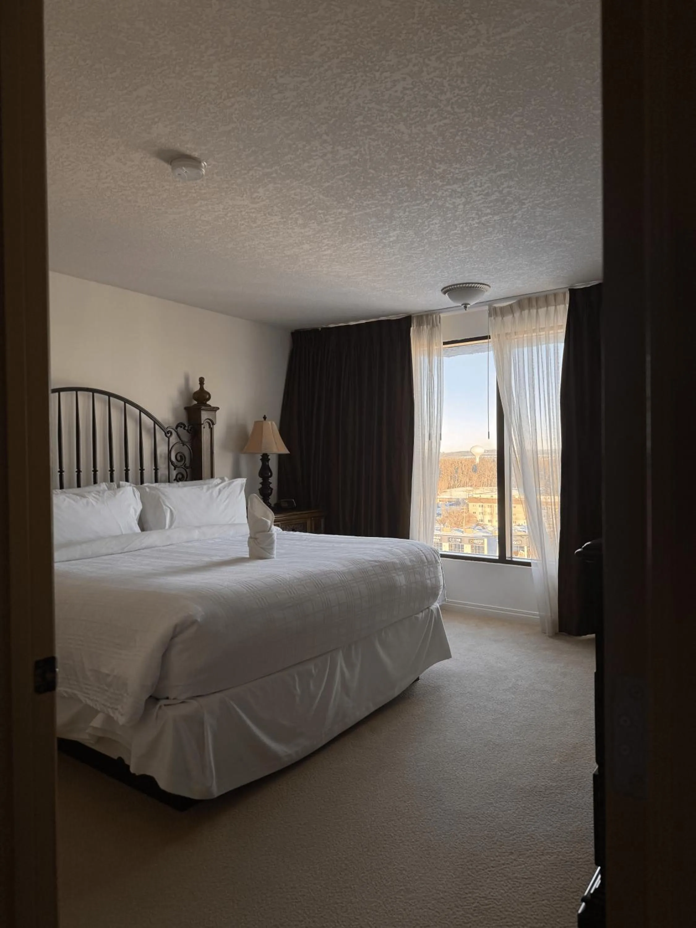 View (from property/room), Bed in Red Deer Resort & Casino