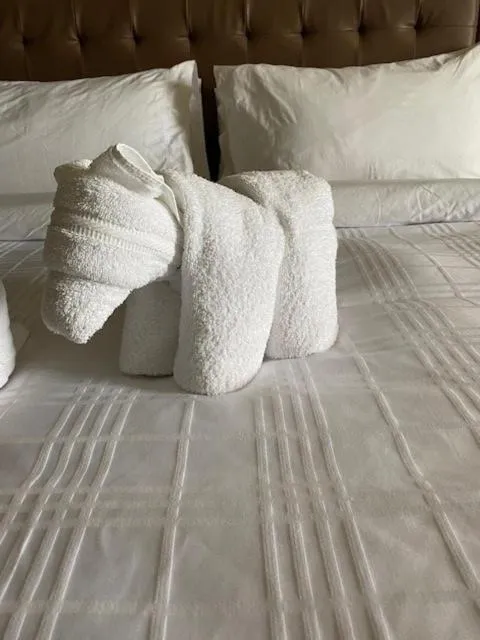 towels, Bed in Red Deer Resort & Casino