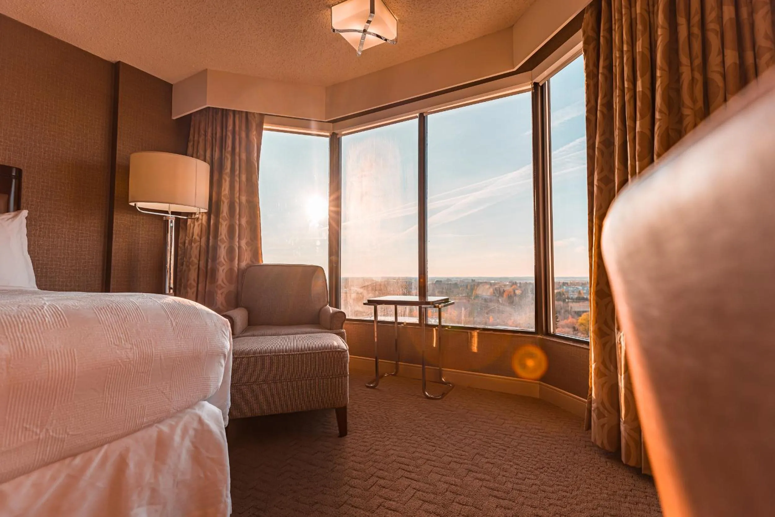 View (from property/room), Bed in Red Deer Resort & Casino