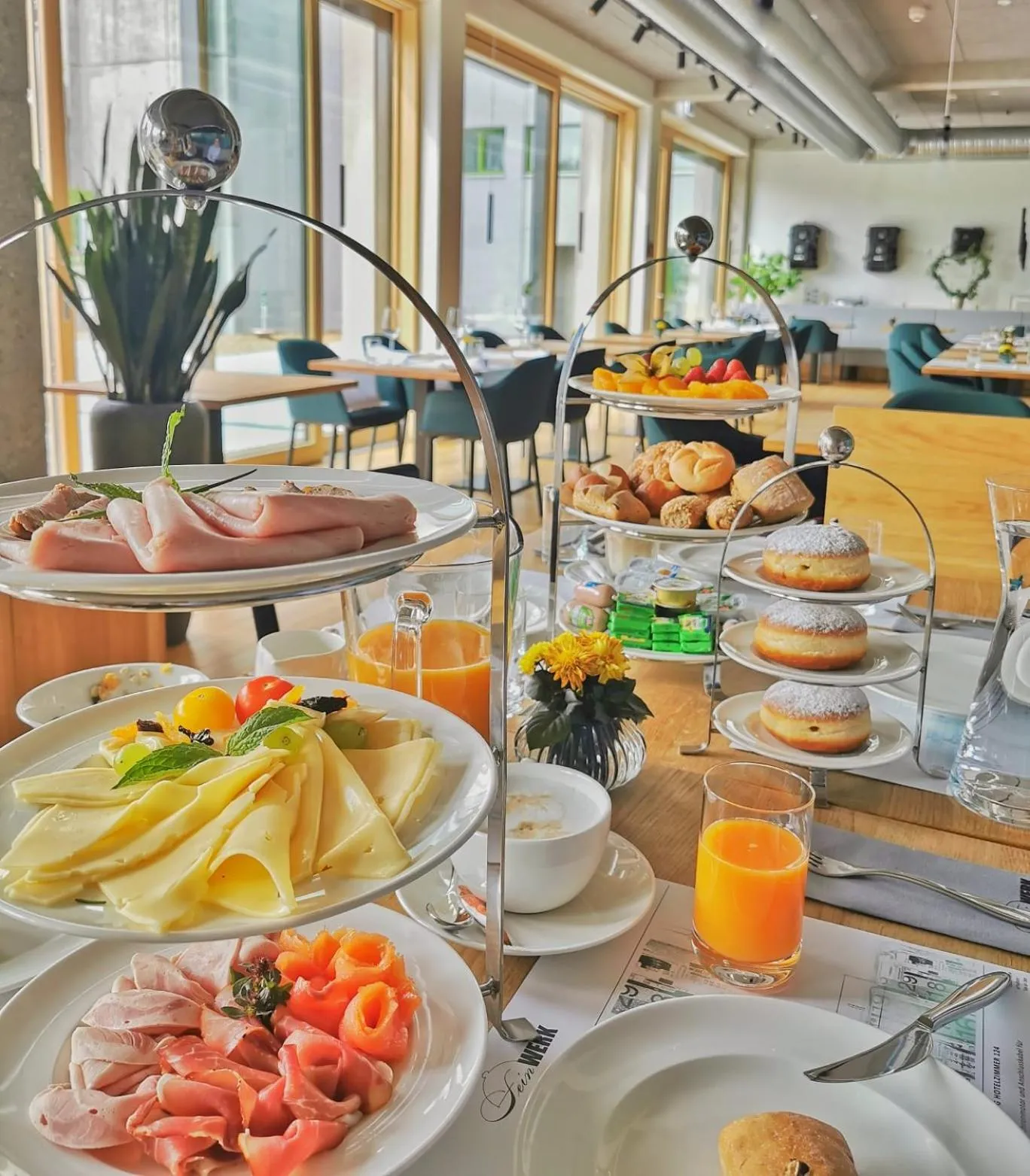 Breakfast in Hotel Federwerk