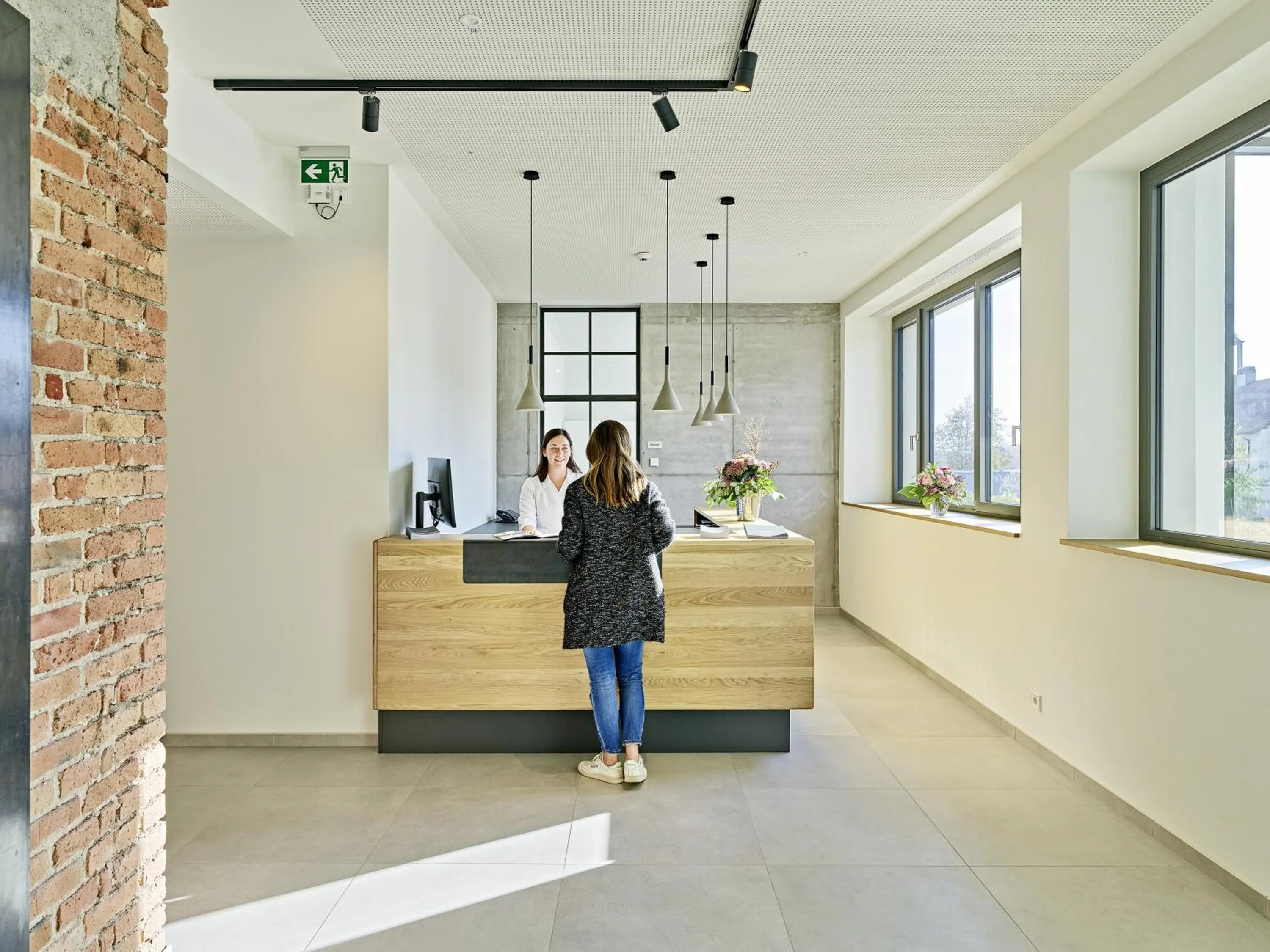Lobby or reception in Hotel Federwerk