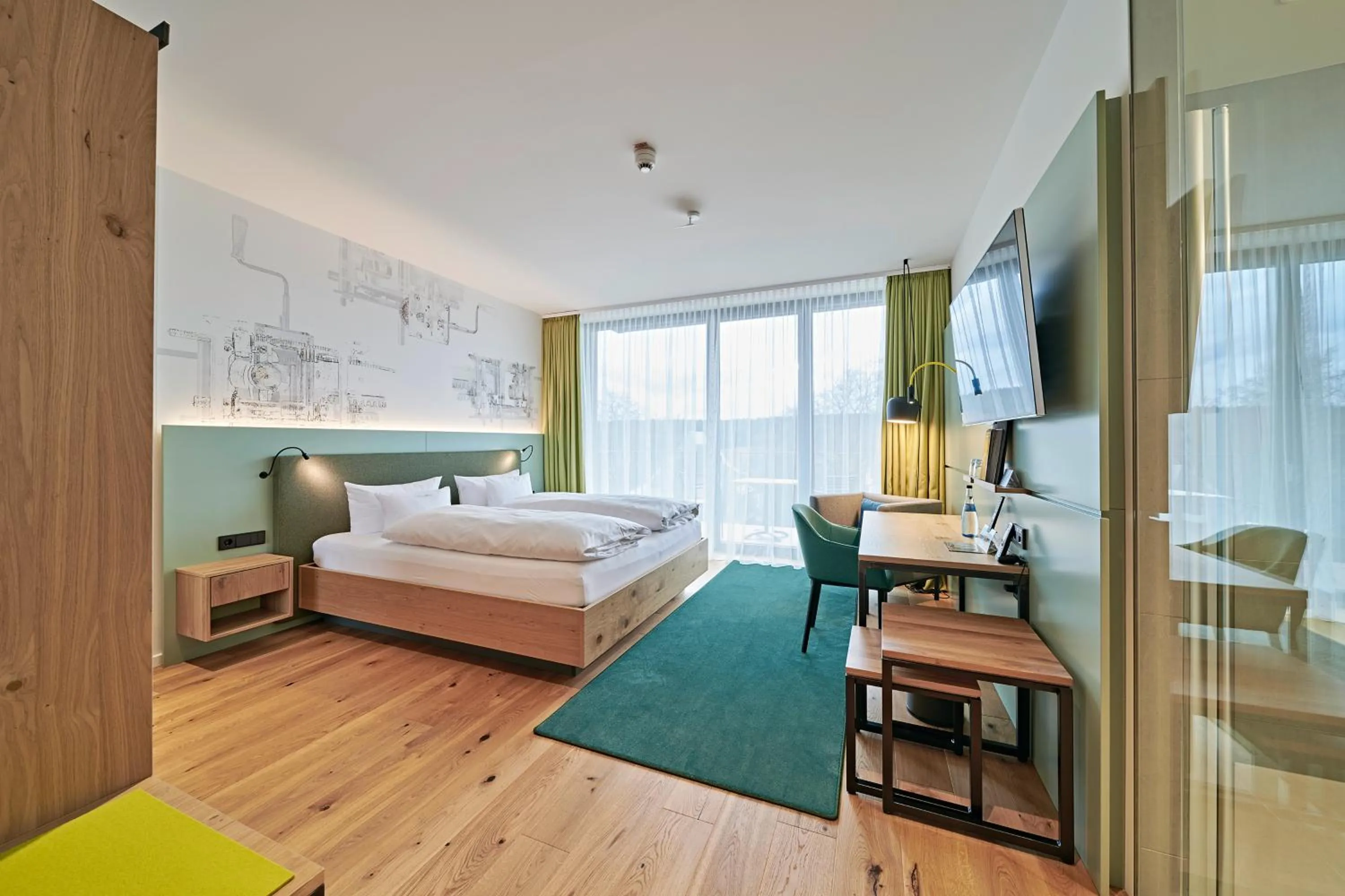 Photo of the whole room, Bed in Hotel Federwerk