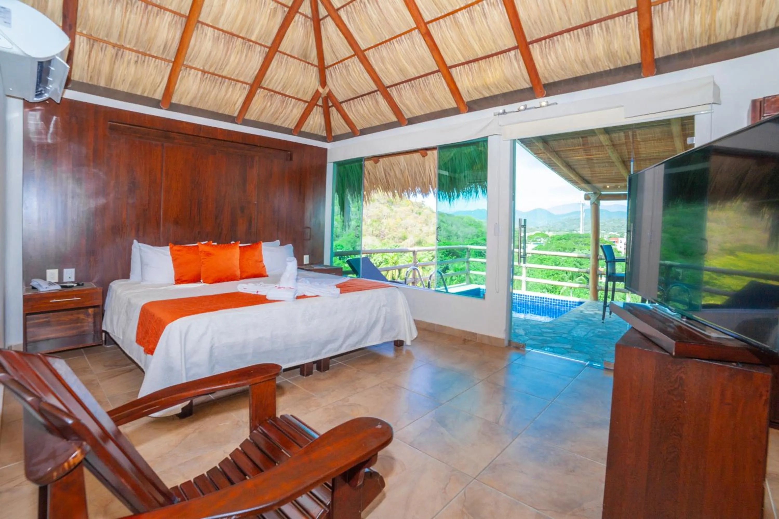 Photo of the whole room, Bed in Princess Mayev