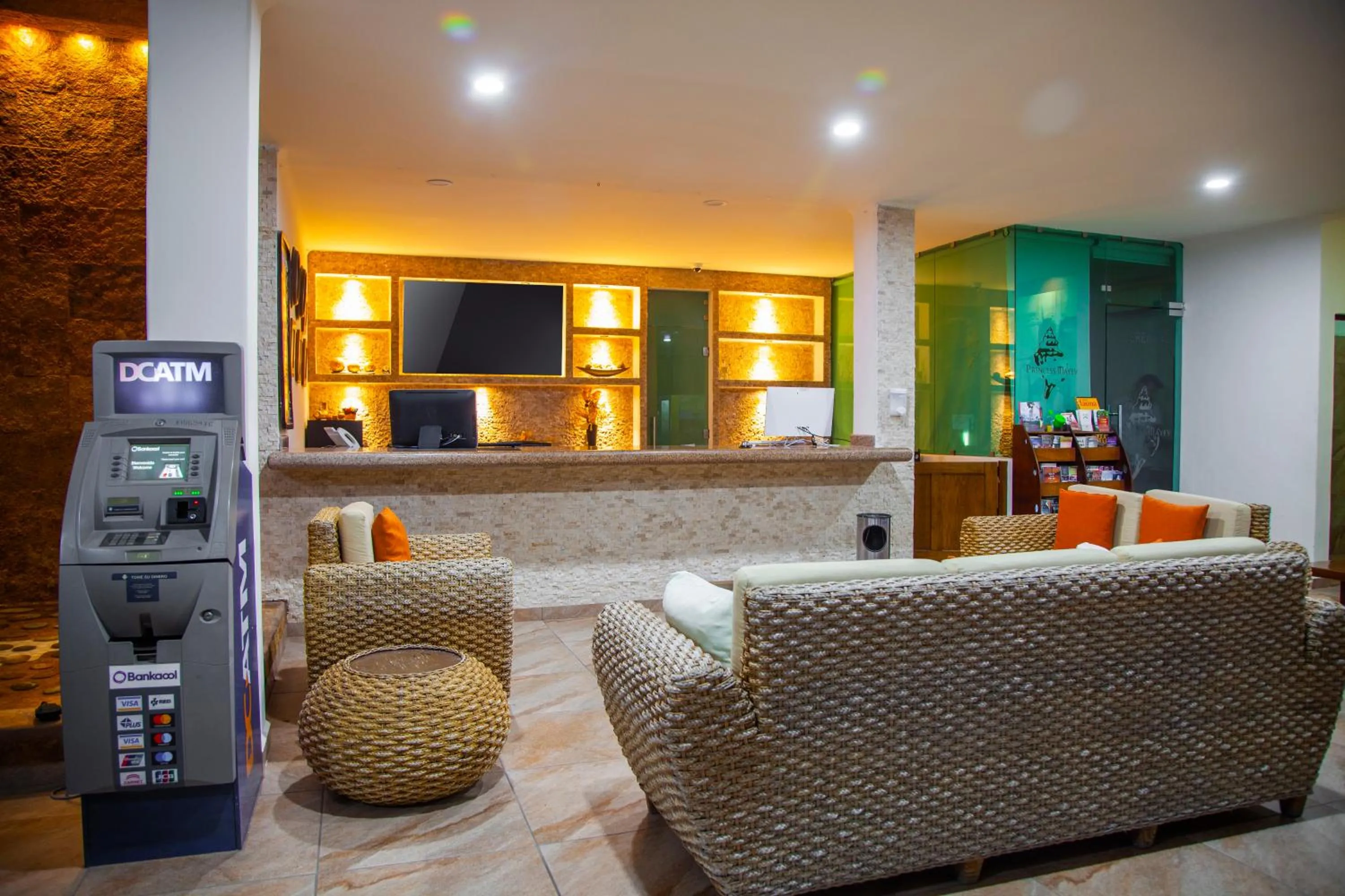 Lobby or reception in Princess Mayev