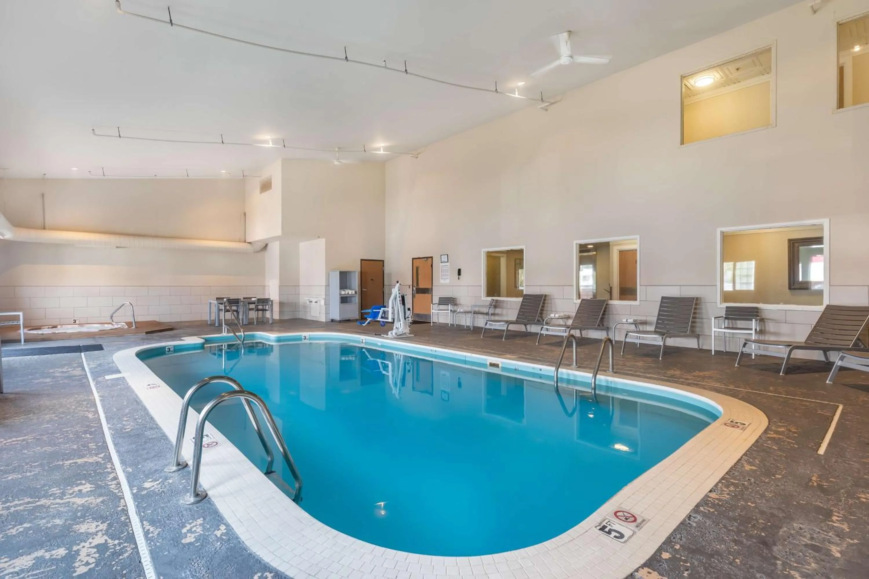 Pool view in Best Western Plus University Park Inn & Suites