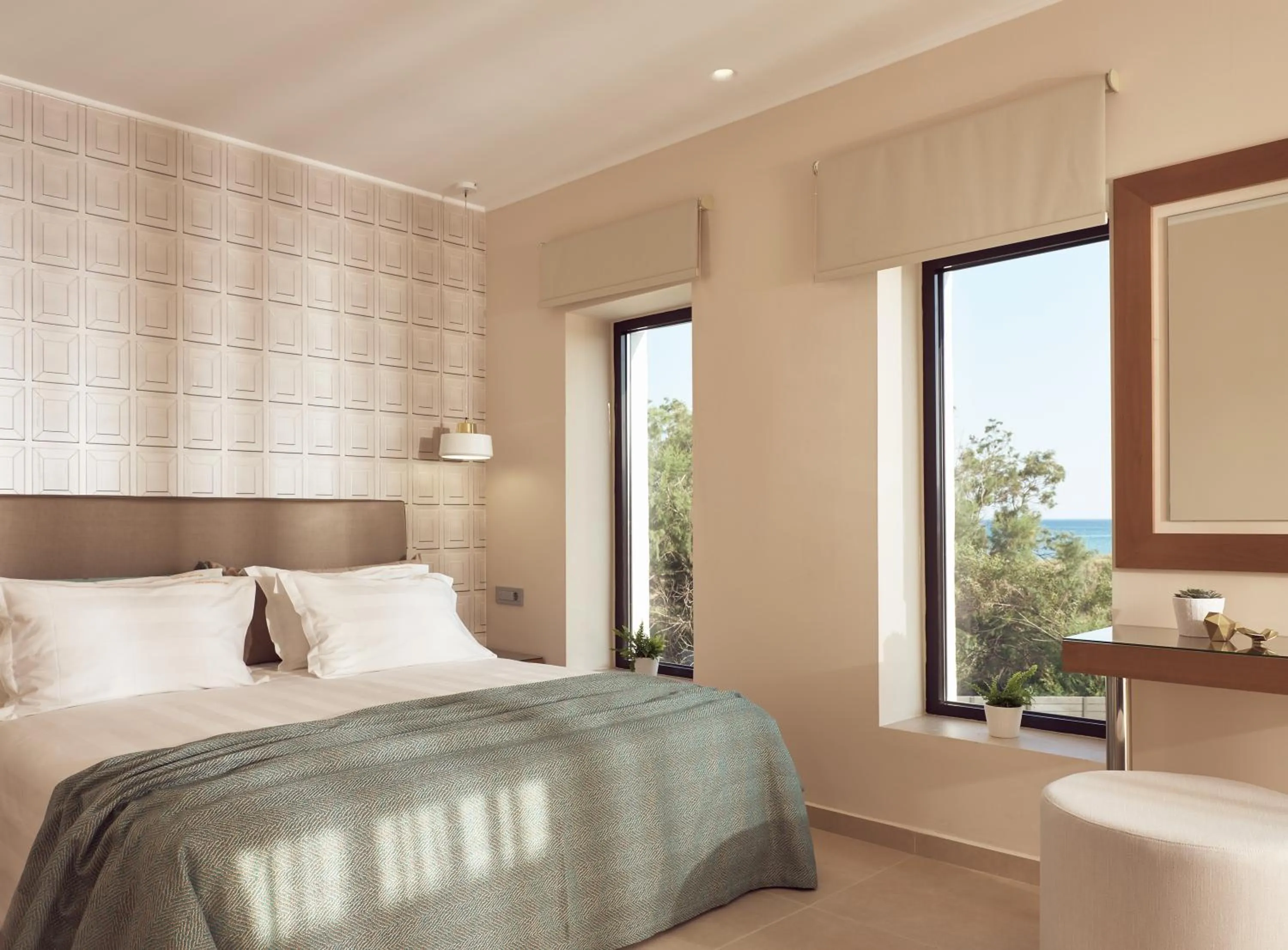 Bed in Golden Sun Resort - Adults Only