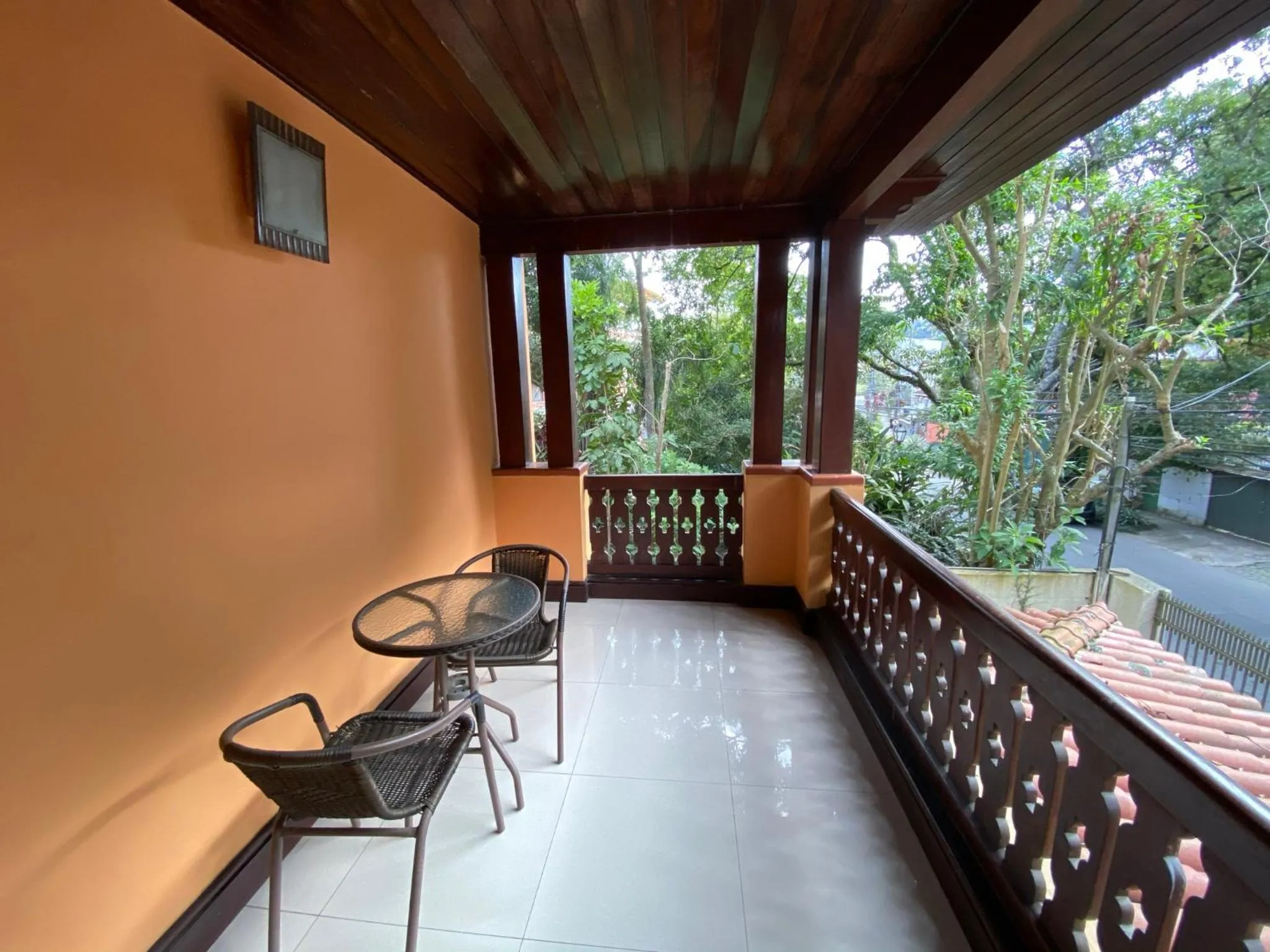 Balcony/Terrace in Princesa Isabel Pousada e Hotel – Dom Pedro