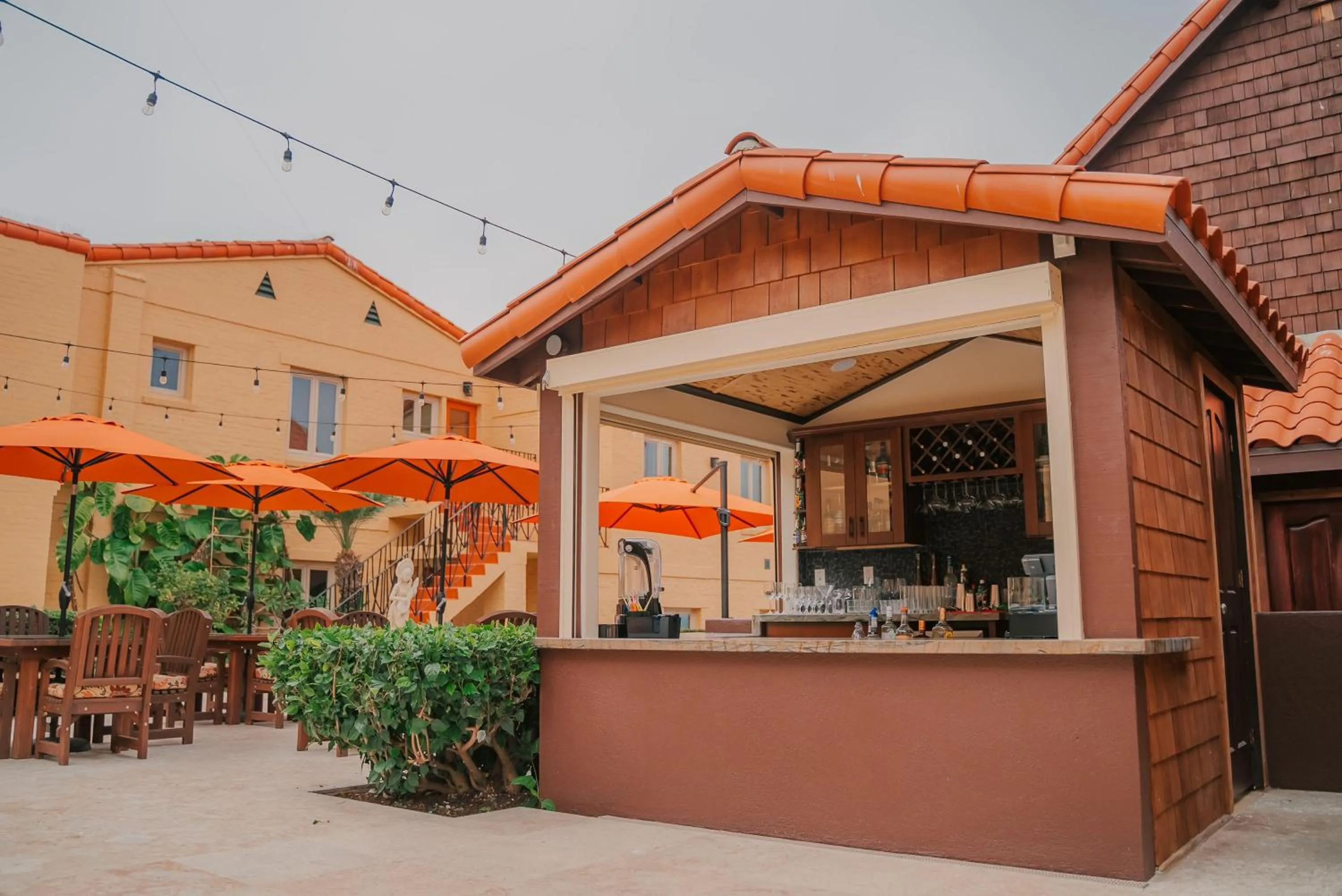 Lounge or bar in Pantai Inn