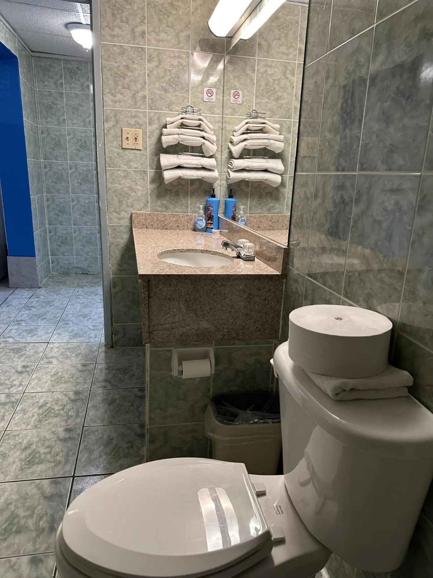 Toilet in The Tides Motor Inn