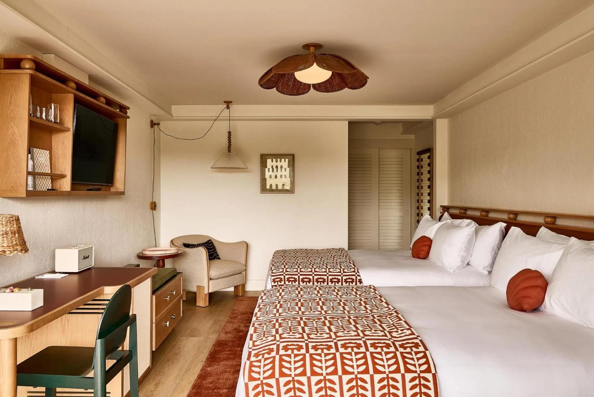 Bed in Beachside on Nantucket