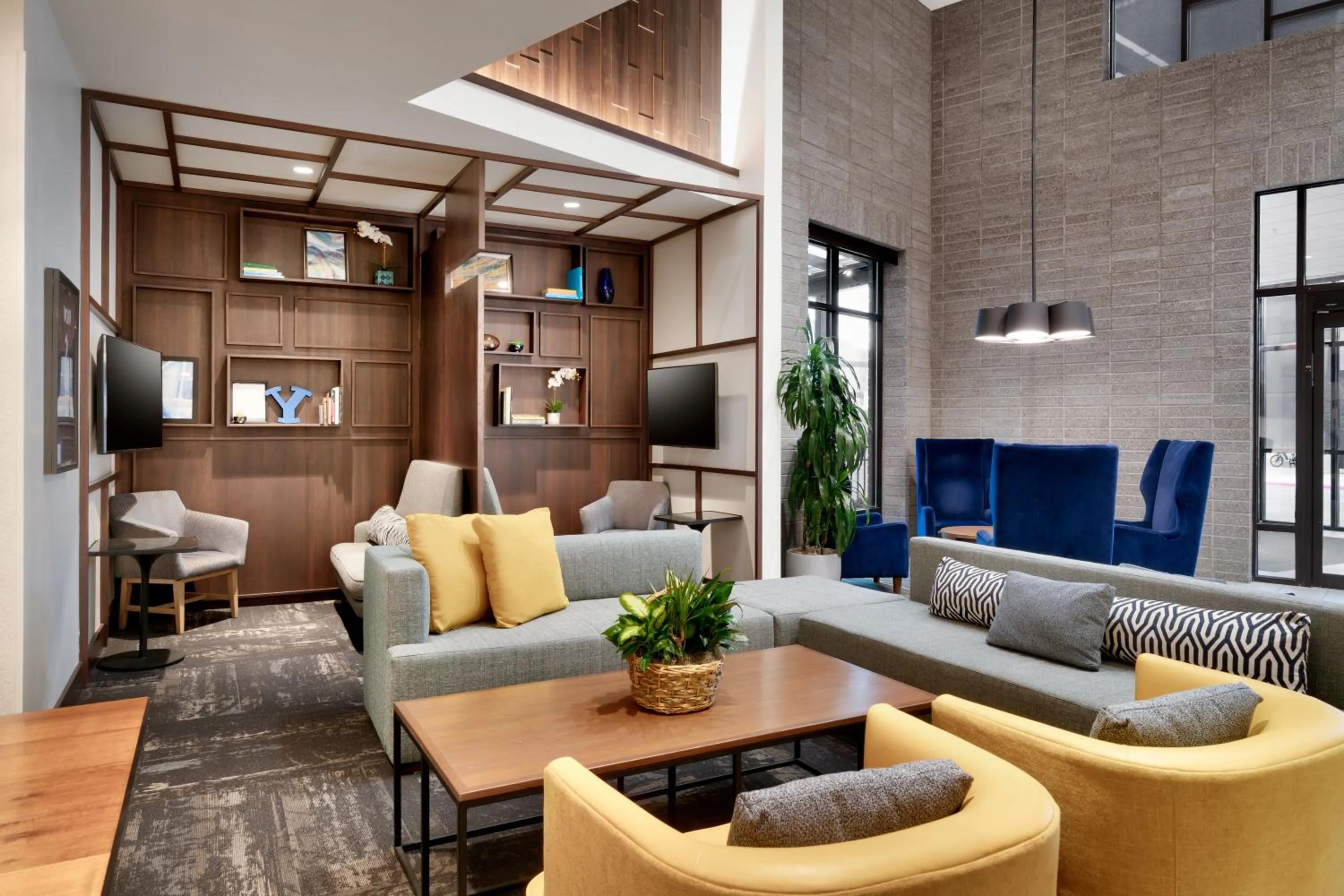 Seating area in Hyatt Place Provo