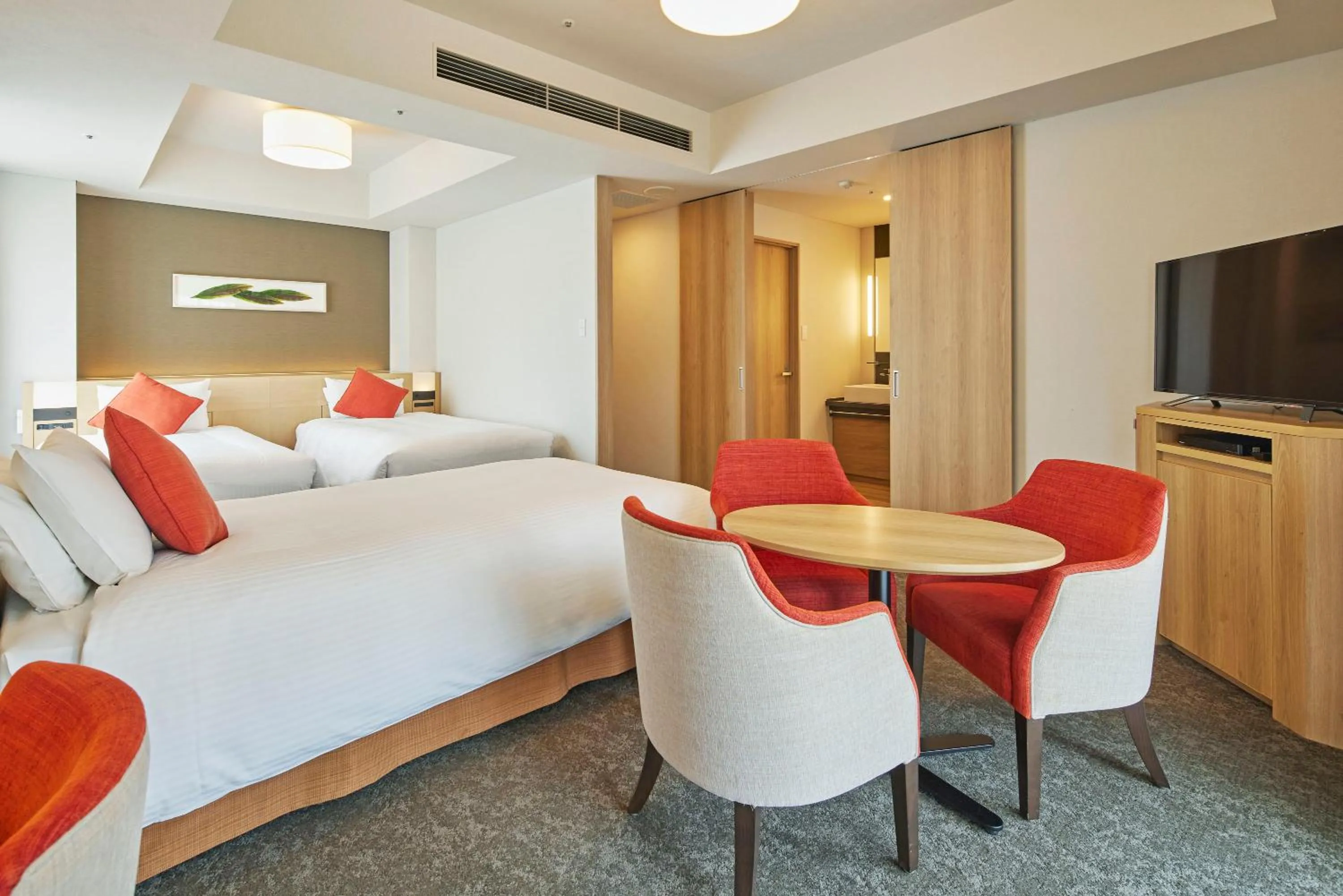 Photo of the whole room, Bed in Hotel Emion Tokyo Bay