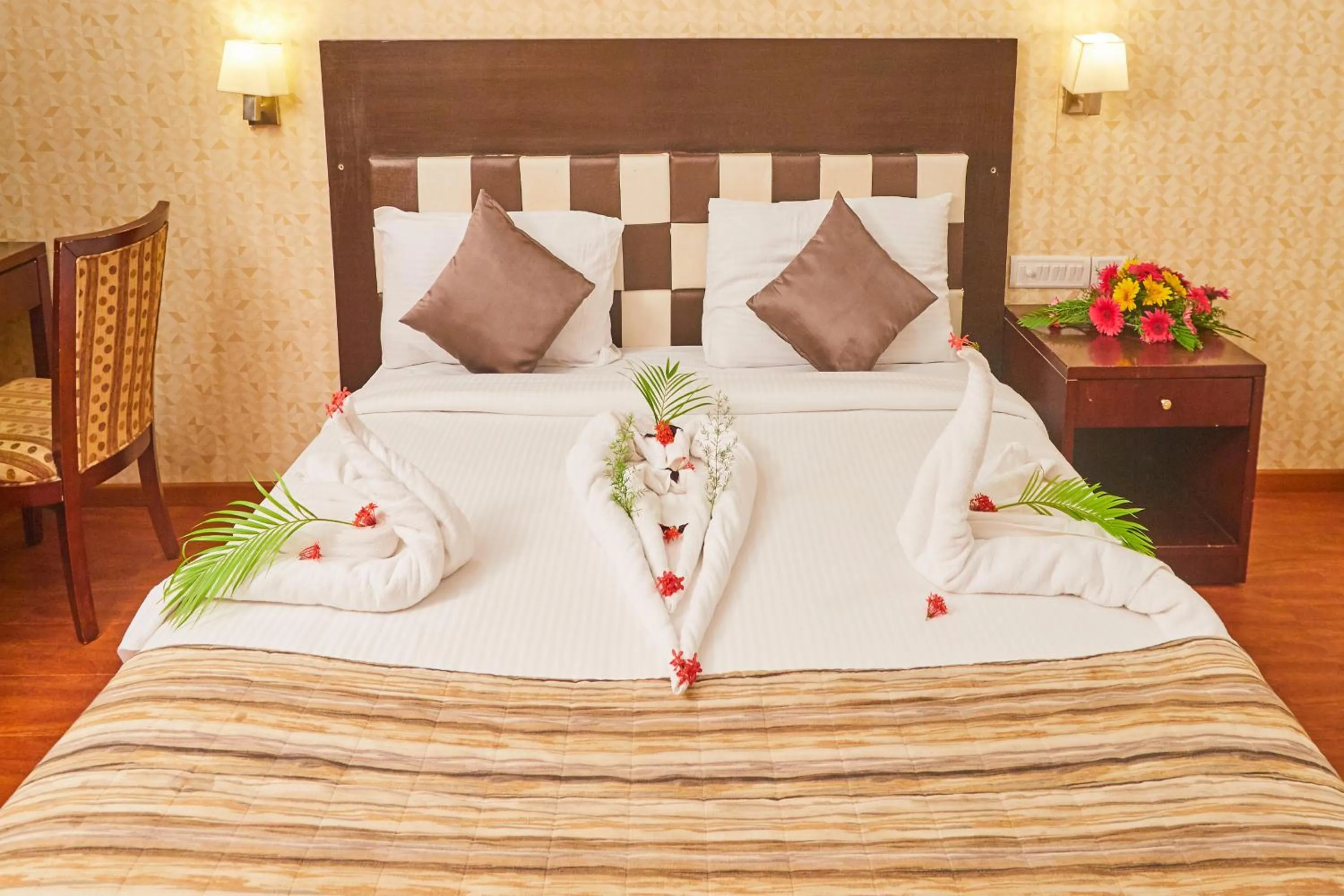 Bed in Esthell Village Resort