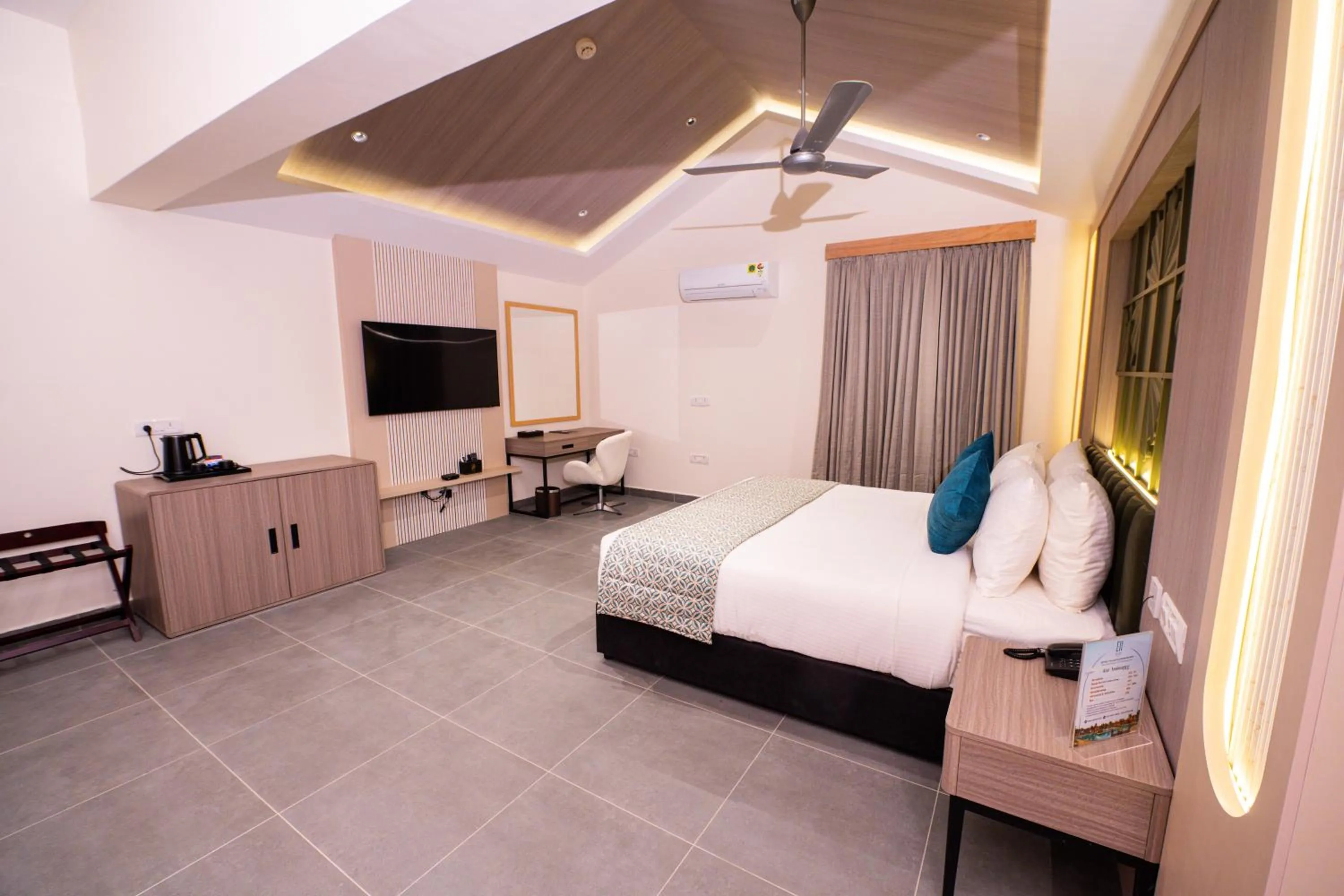 Bed in Esthell Village Resort