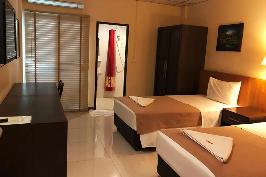 Bed in Lodge 61 Hotel