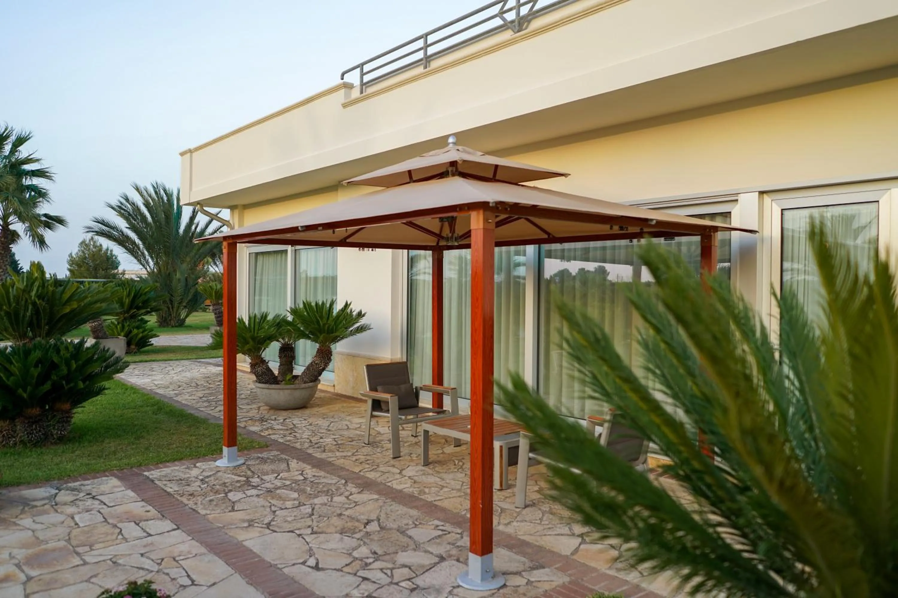 Patio in Ferrocino Resort