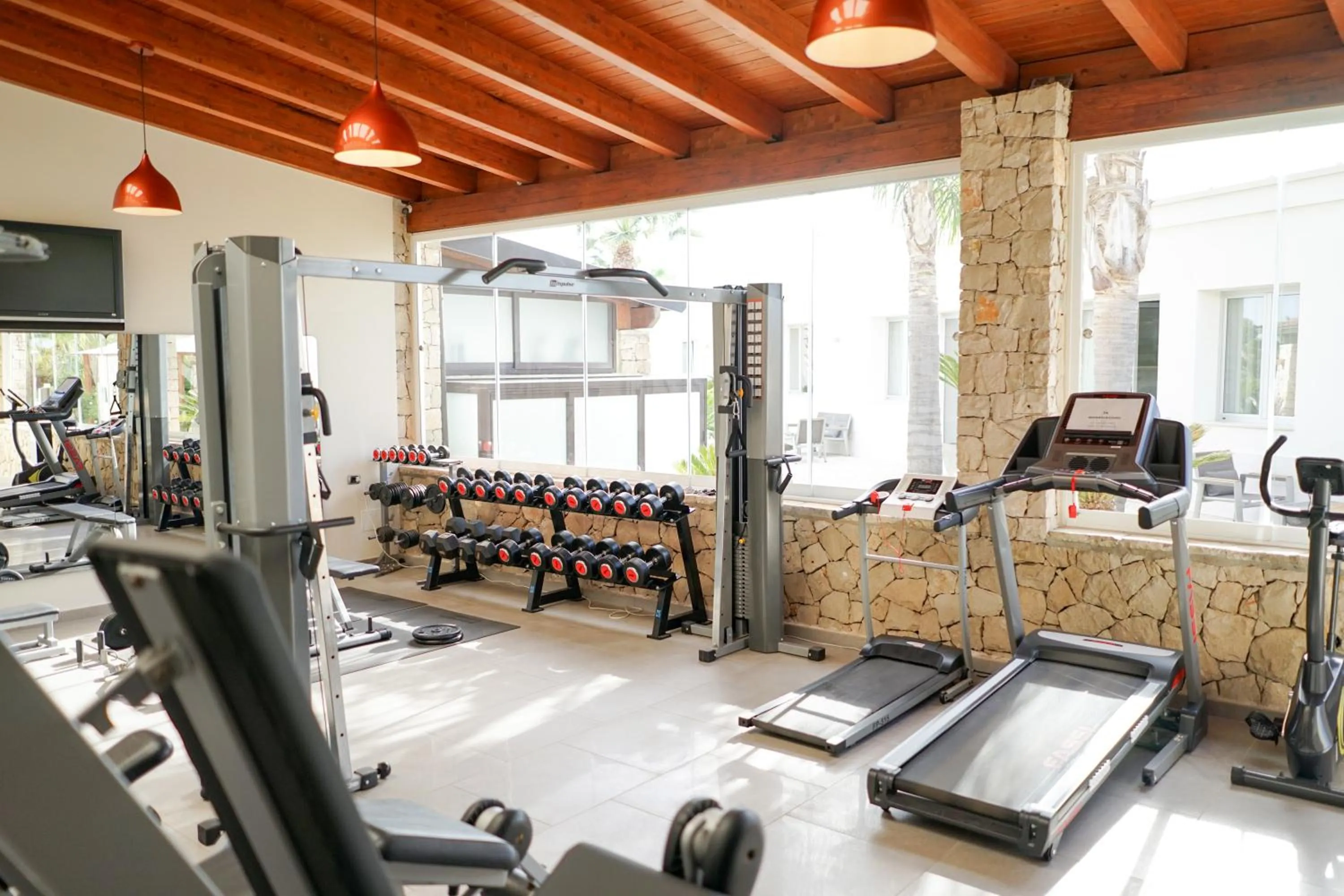 Fitness centre/facilities in Ferrocino Resort