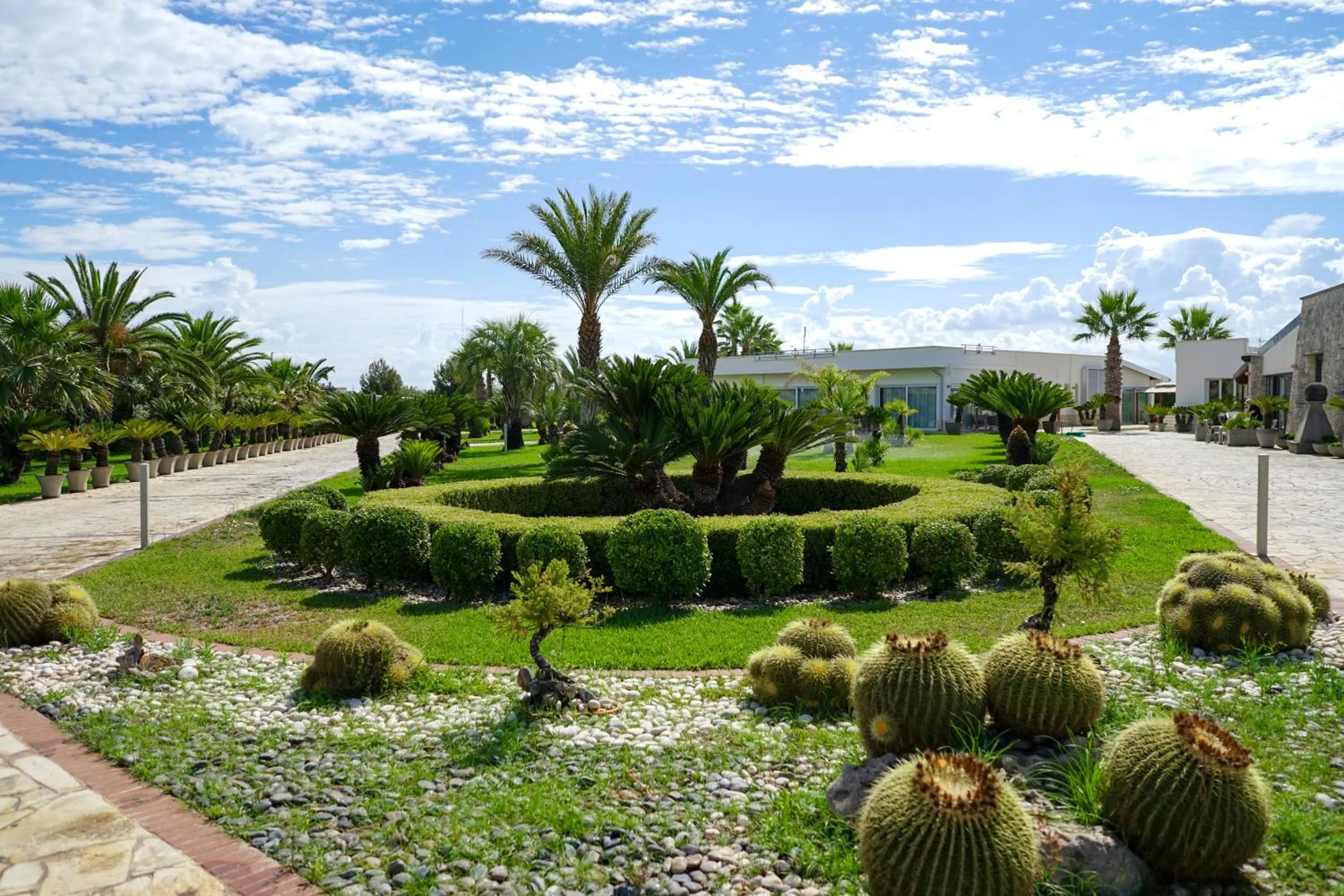 Garden in Ferrocino Resort