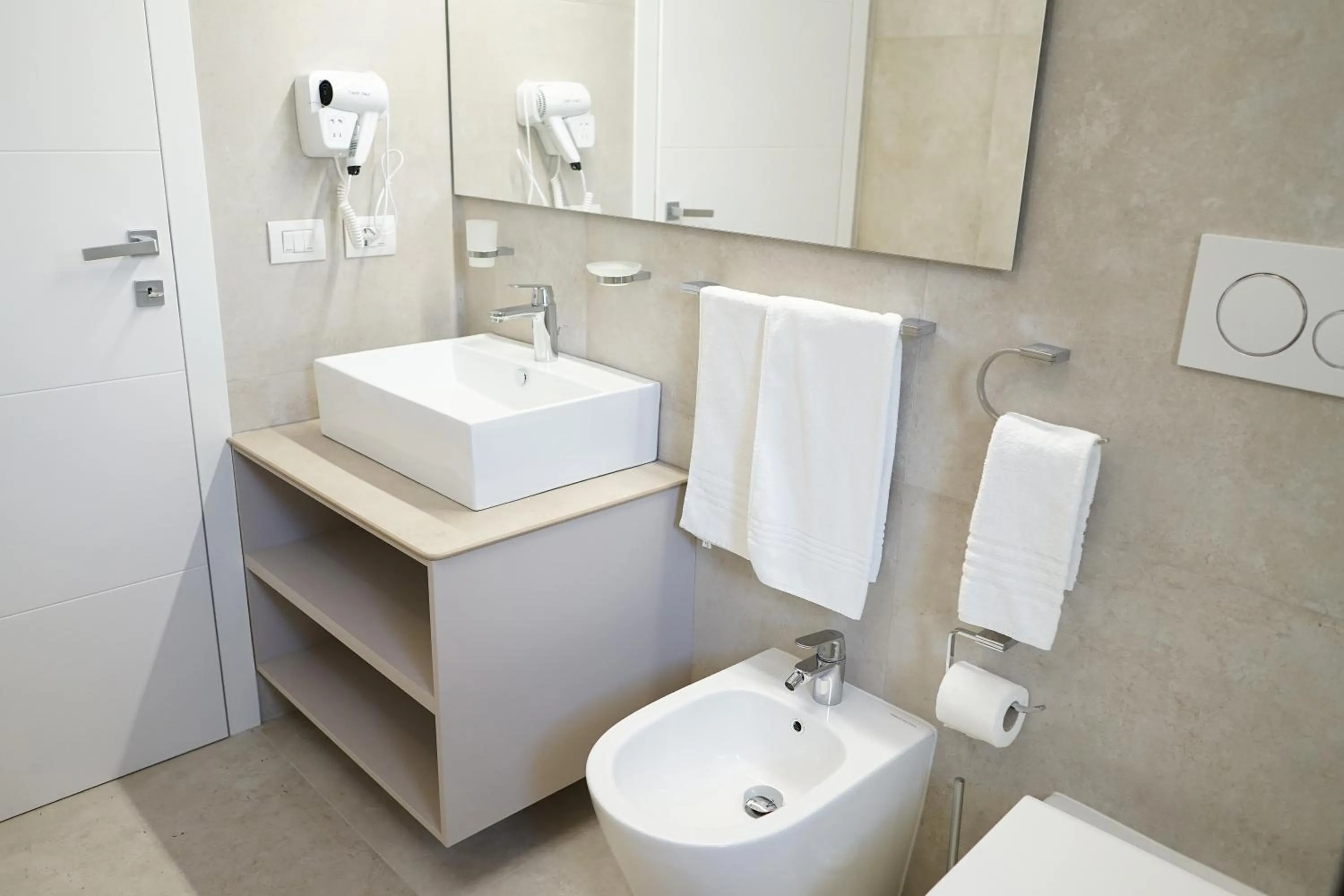 Bathroom in Ferrocino Resort