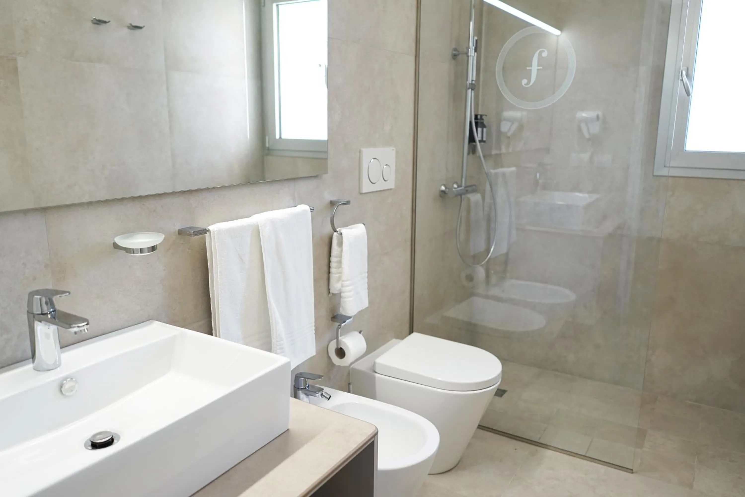 Bathroom in Ferrocino Resort