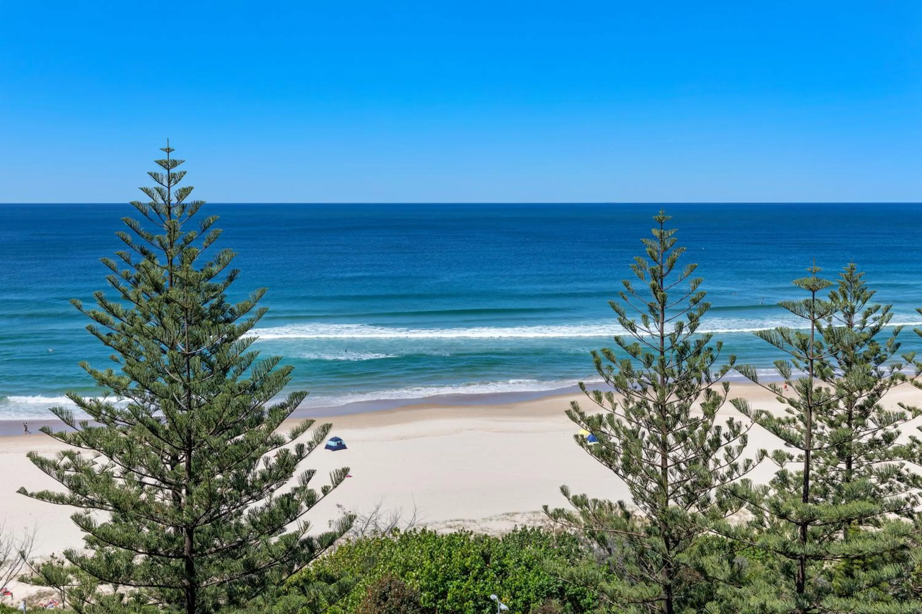 Sea view in Southern Cross Beachfront Holiday Apartments