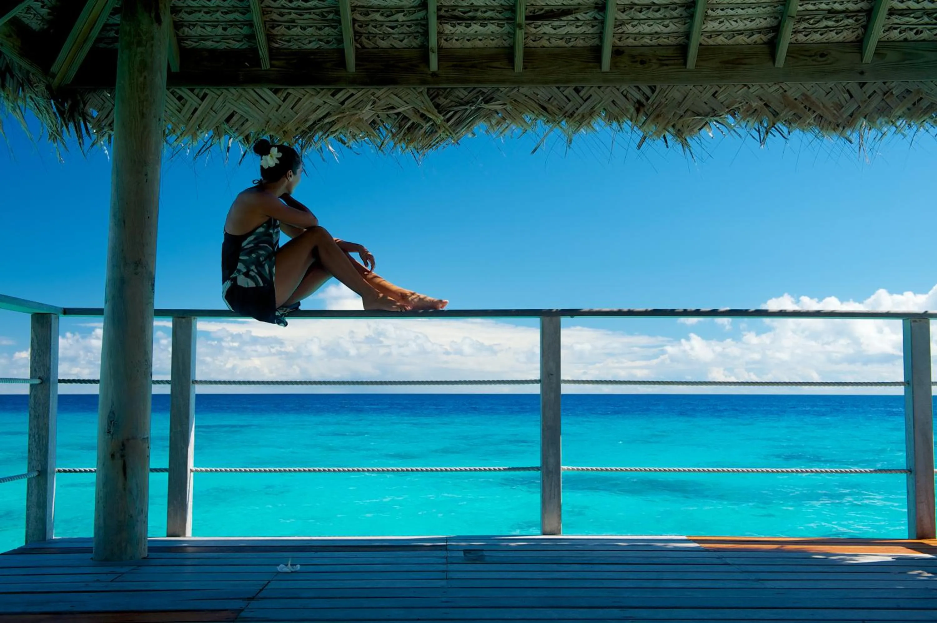 Sea view in Maitai Rangiroa