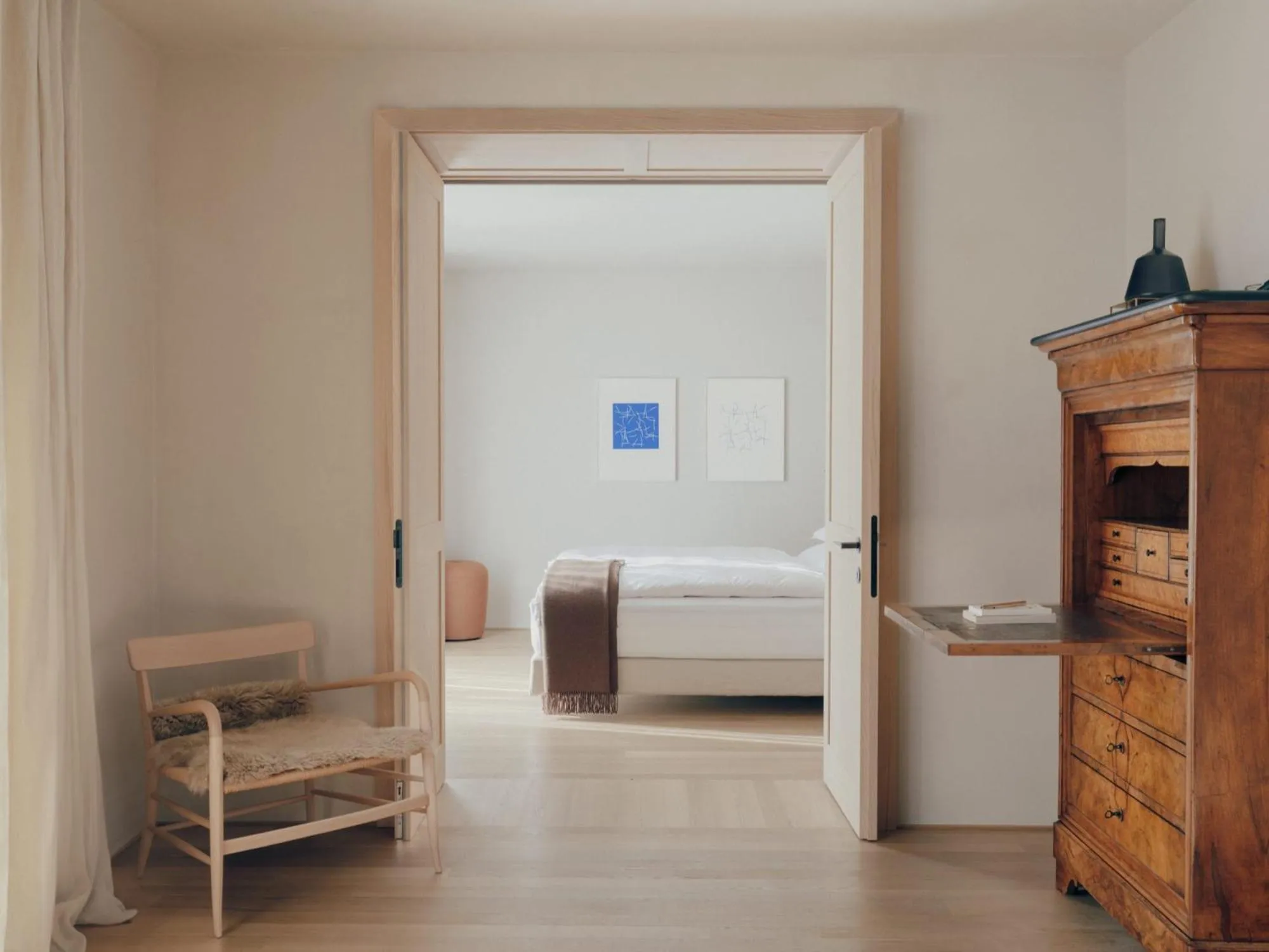 Bedroom, Bed in Hotel Schwarzwand