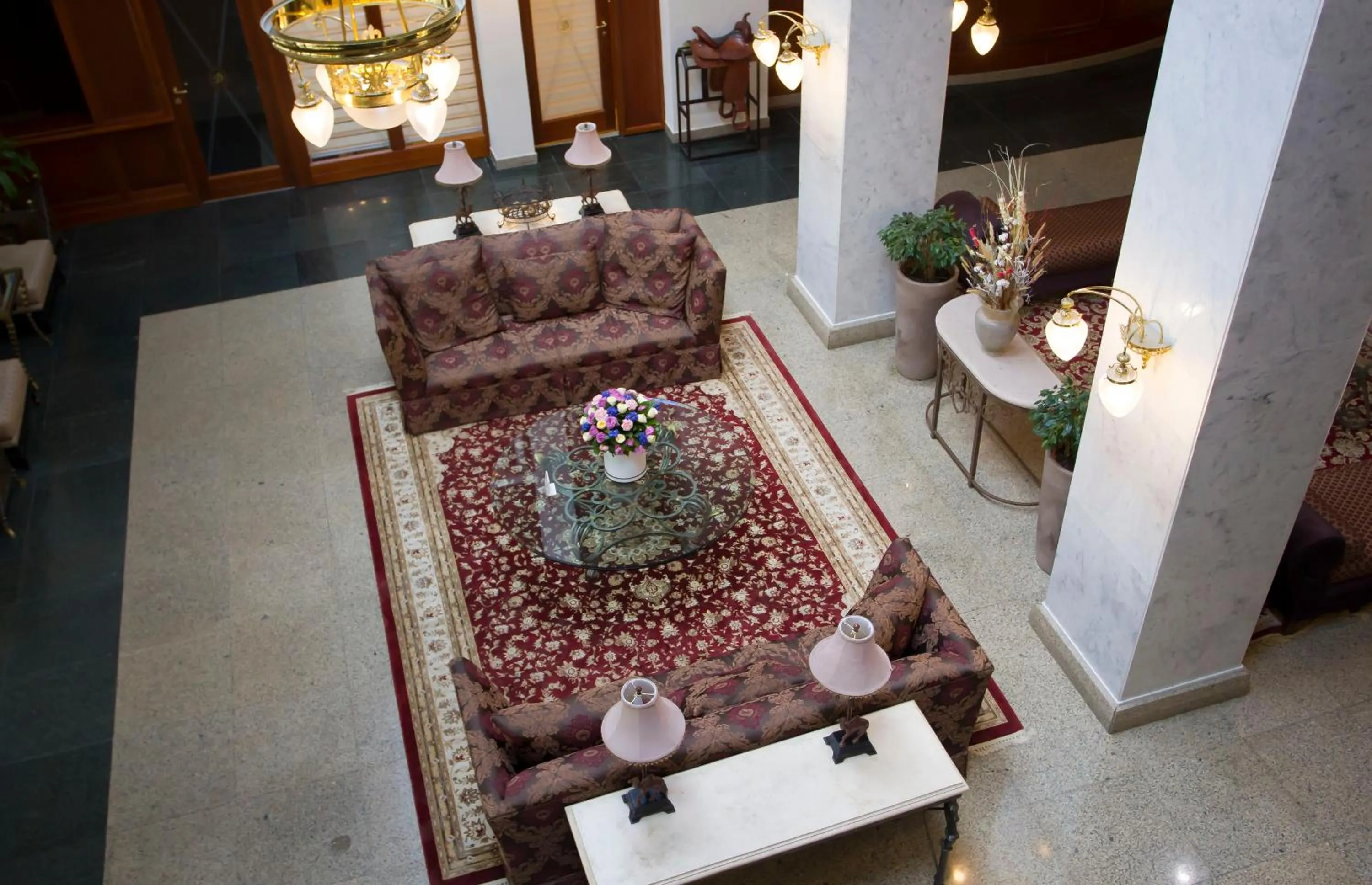 Lobby or reception in Atyrau Dastan Hotel