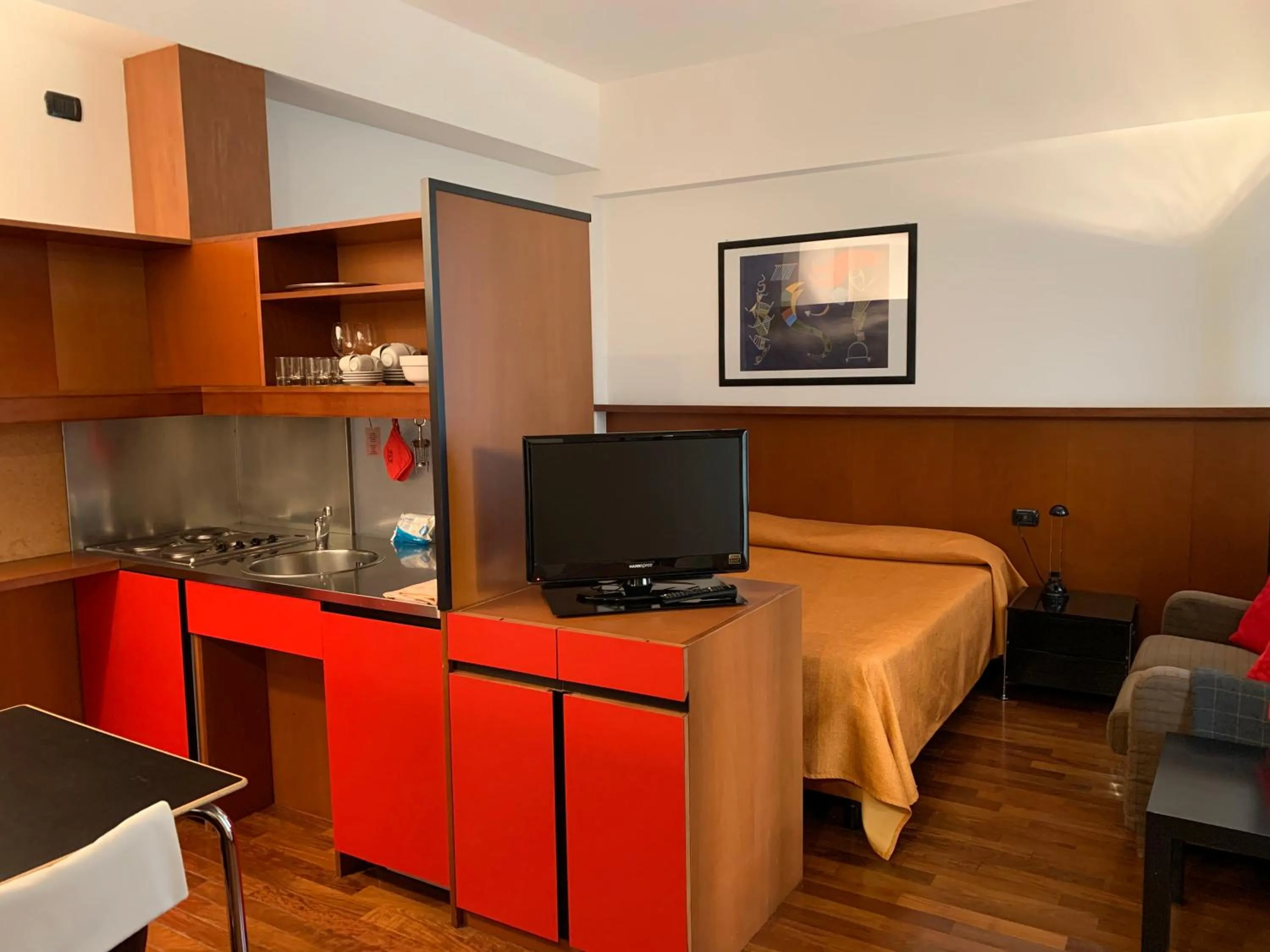 Photo of the whole room, Bed in Residence Le Corti