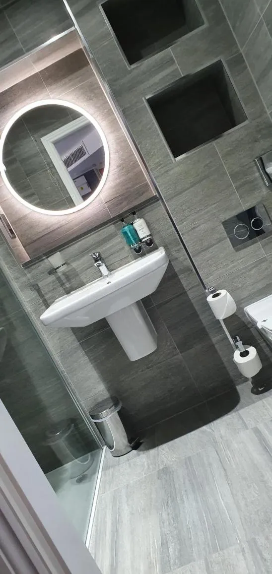 Bathroom in The Lord Street Hotel; BW Signature Collection