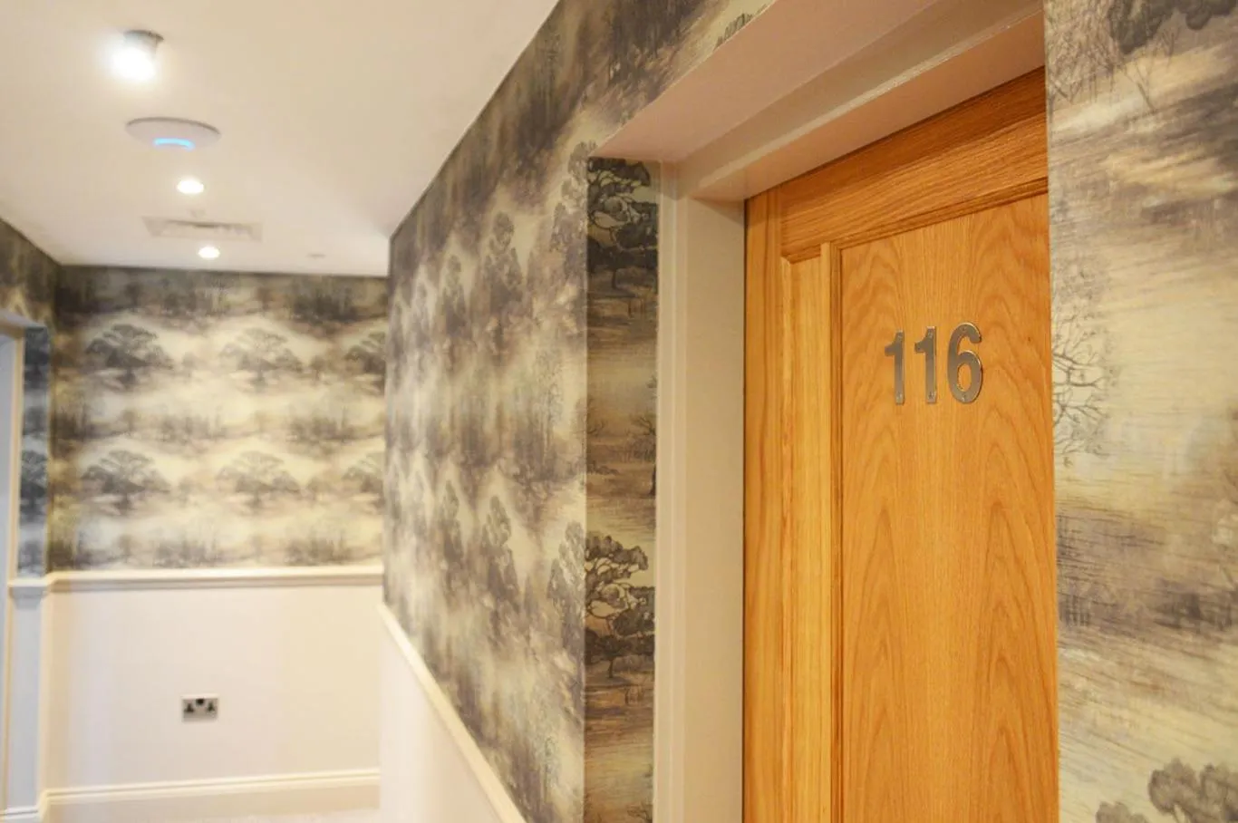 Text overlay in The Lord Street Hotel; BW Signature Collection