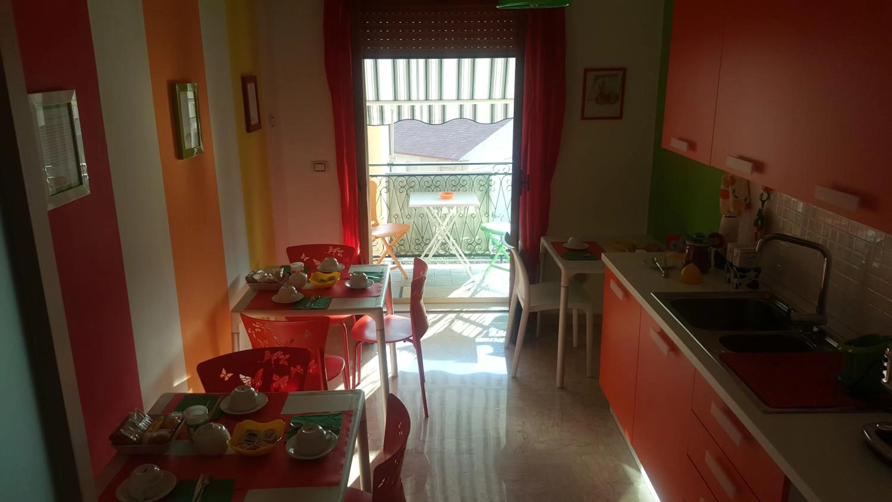 Kitchen or kitchenette in Le Stagioni