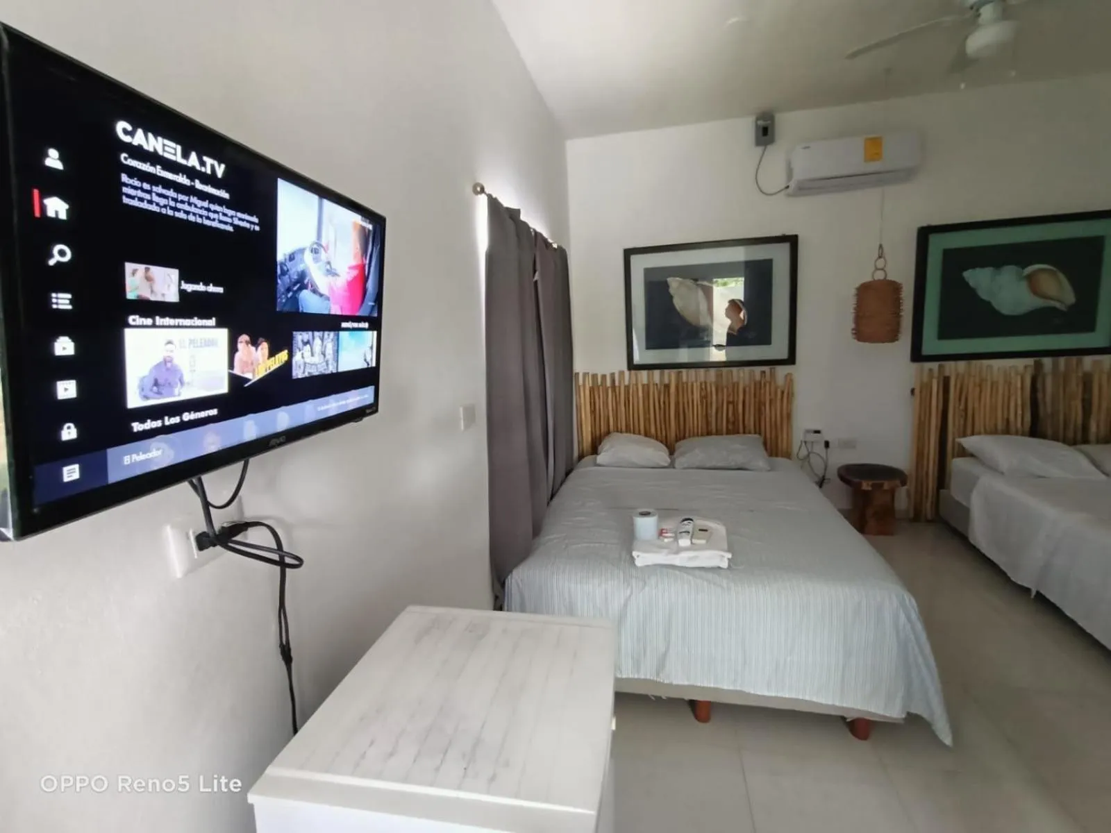 Bed in Cancun Blue Airport