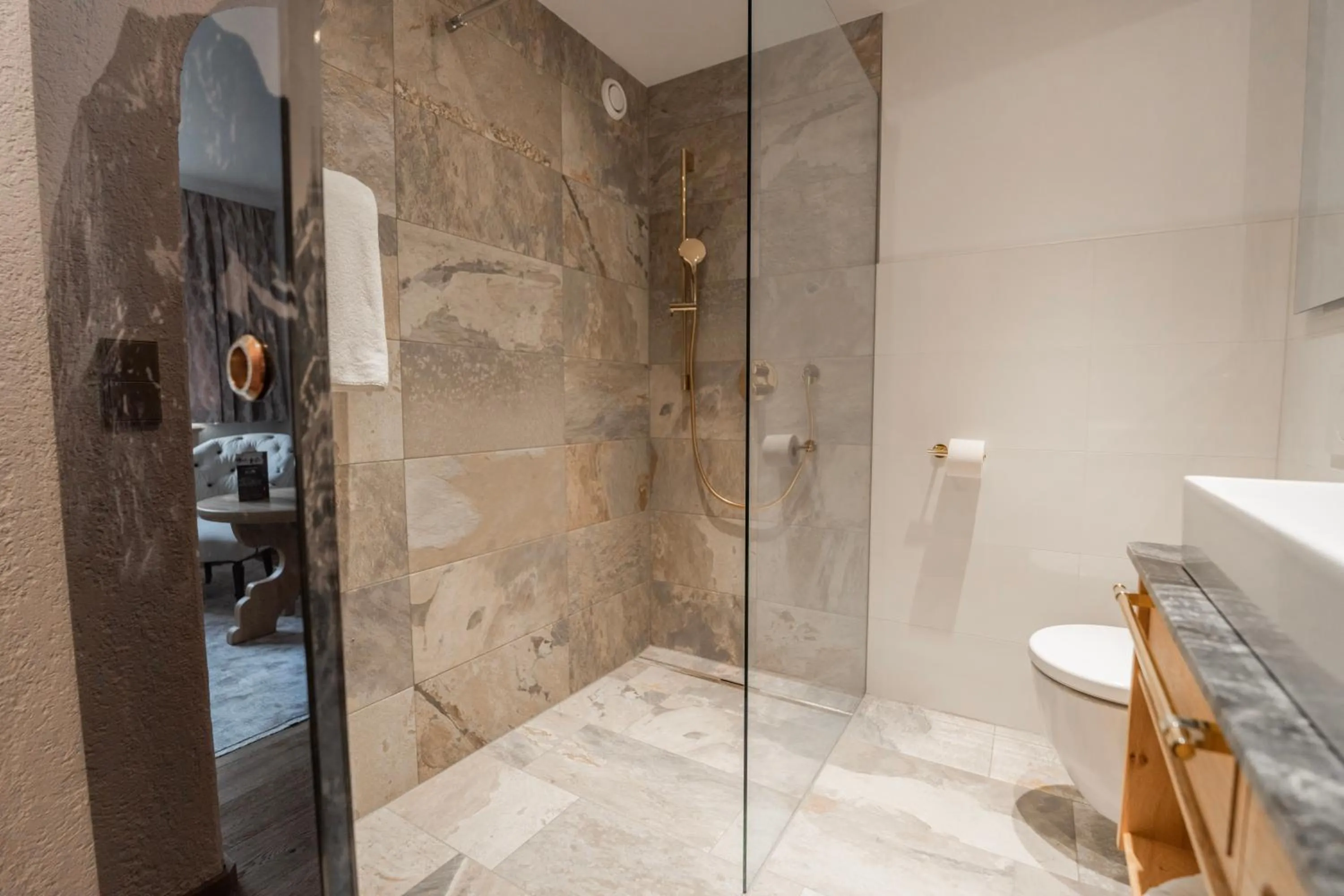 Bathroom in Hotel Ulli