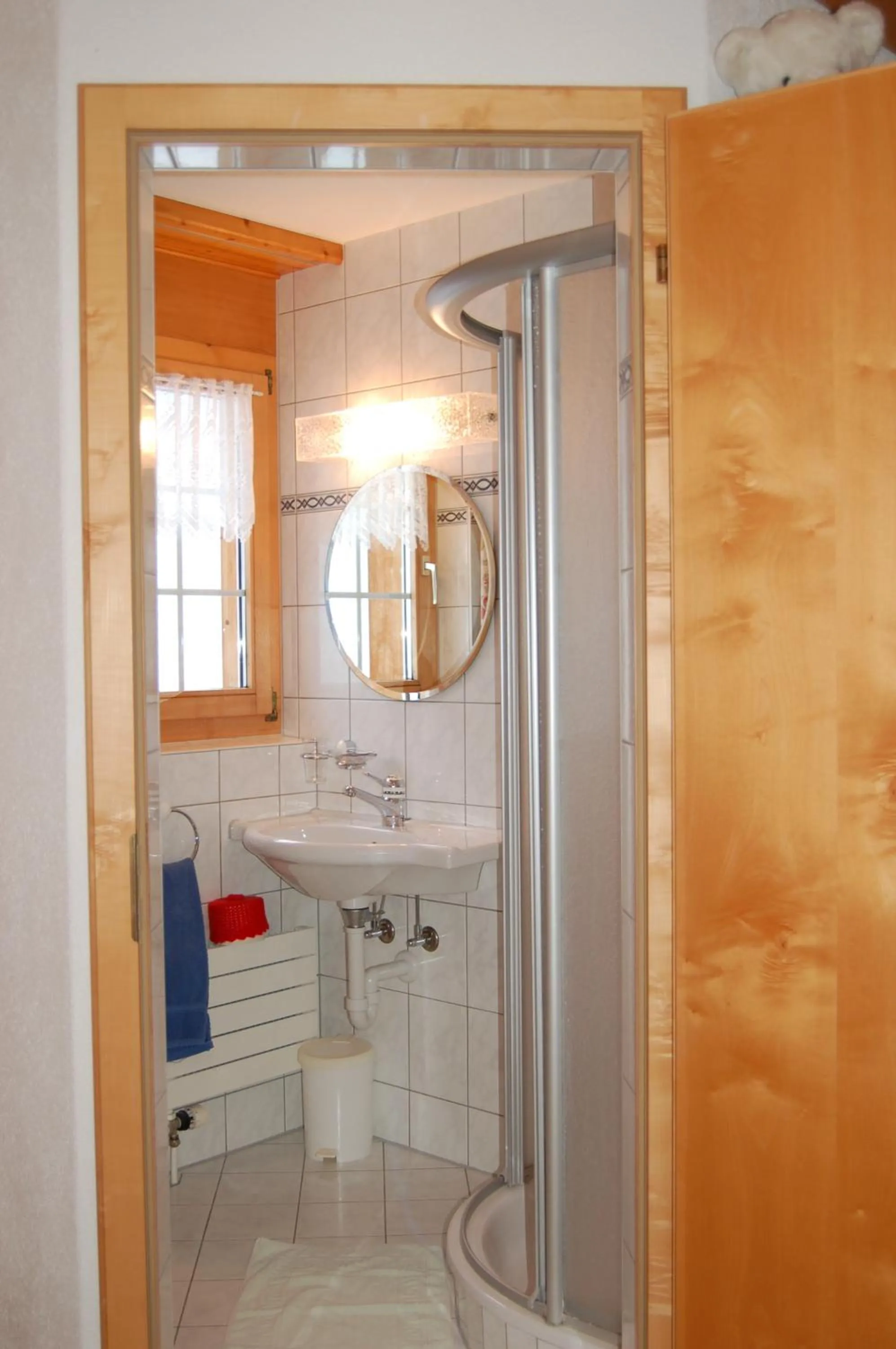 Shower in Gasthaus Schäfli