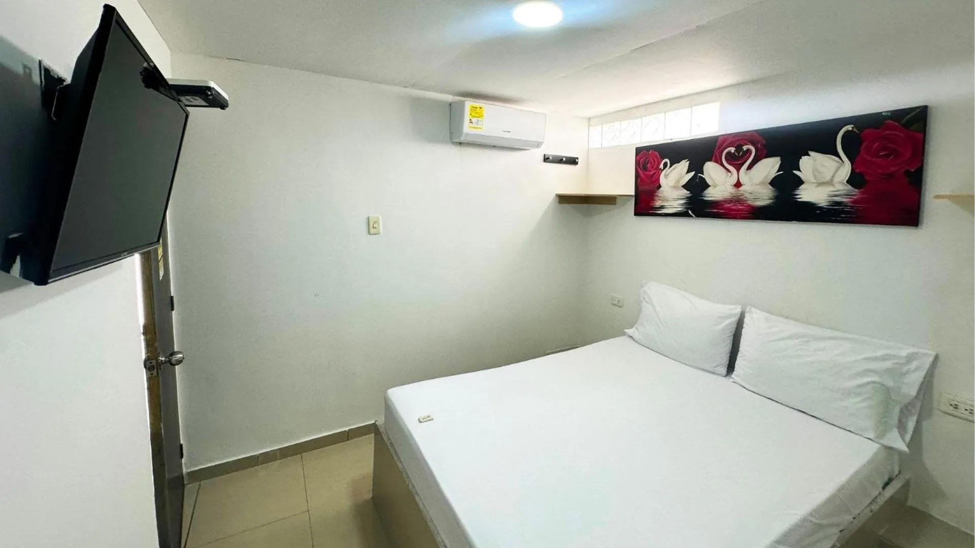 Bed in Hotel Casa Paraiso