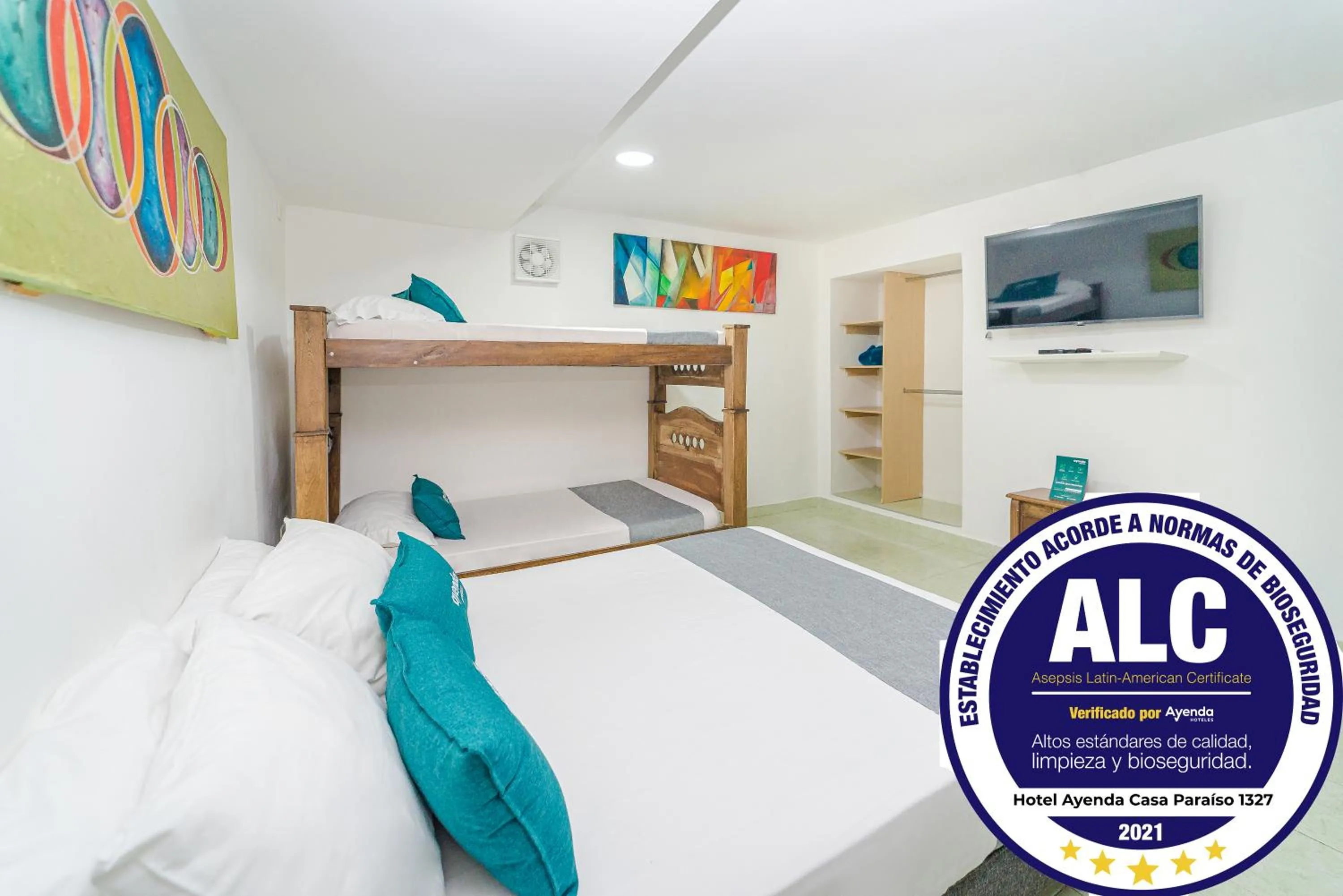 Photo of the whole room, Bed in Hotel Ayenda Casa Paraiso 1327