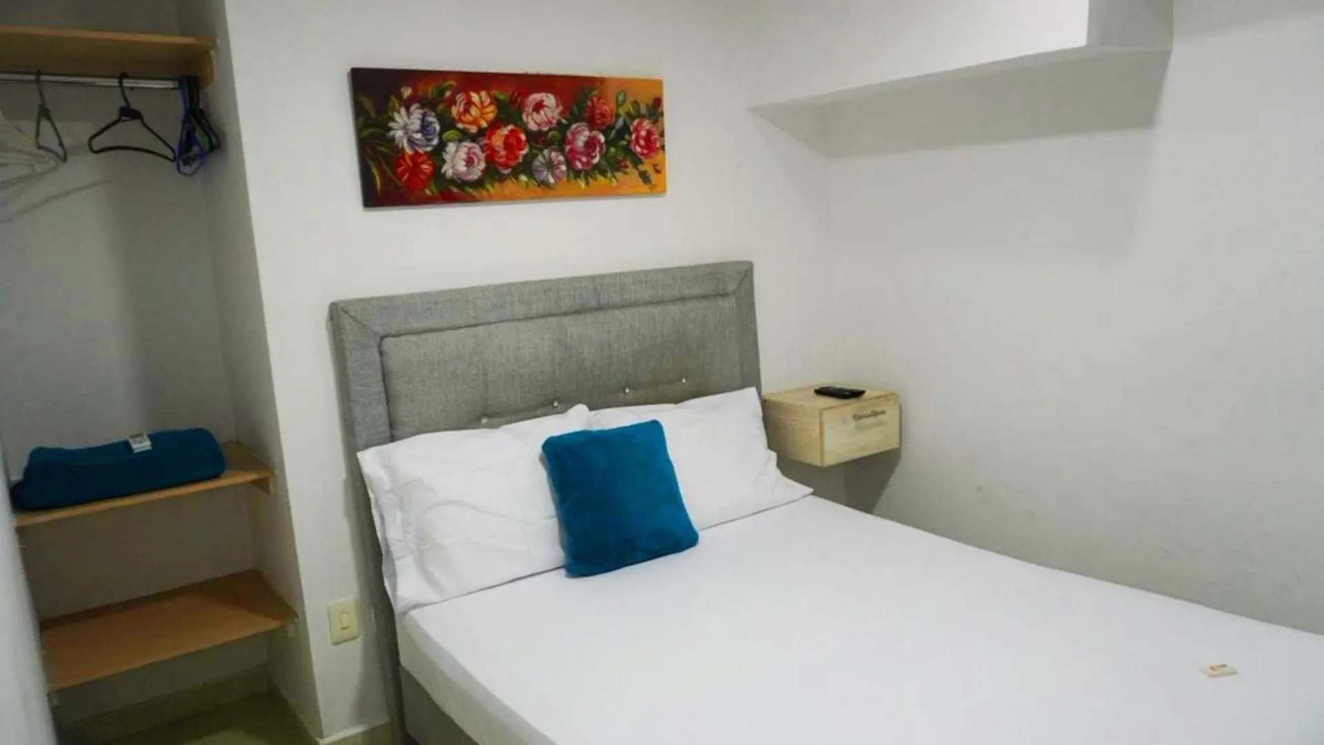 Bed in Hotel Casa Paraiso